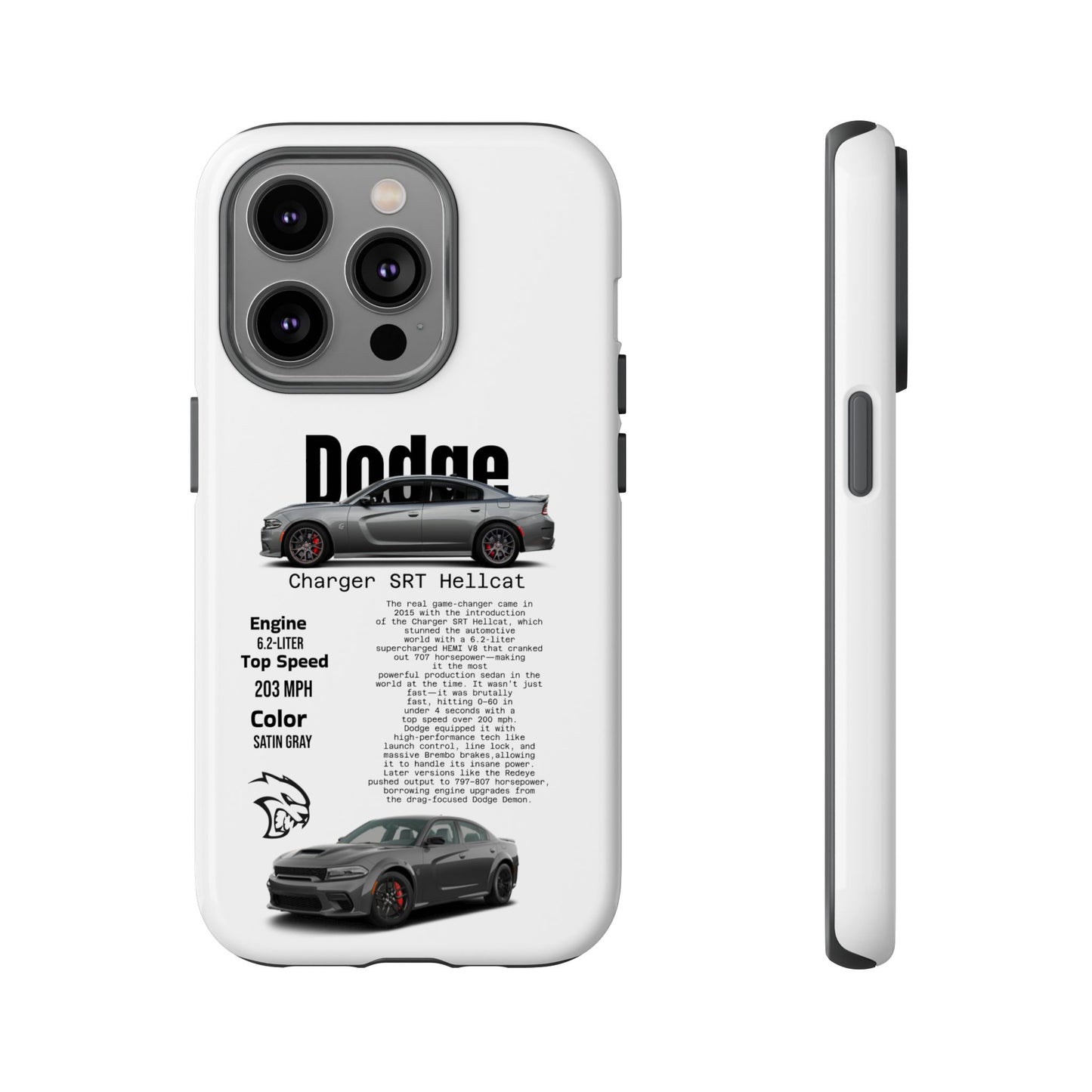 Dodge Charger SRT Hellcat Phone Case