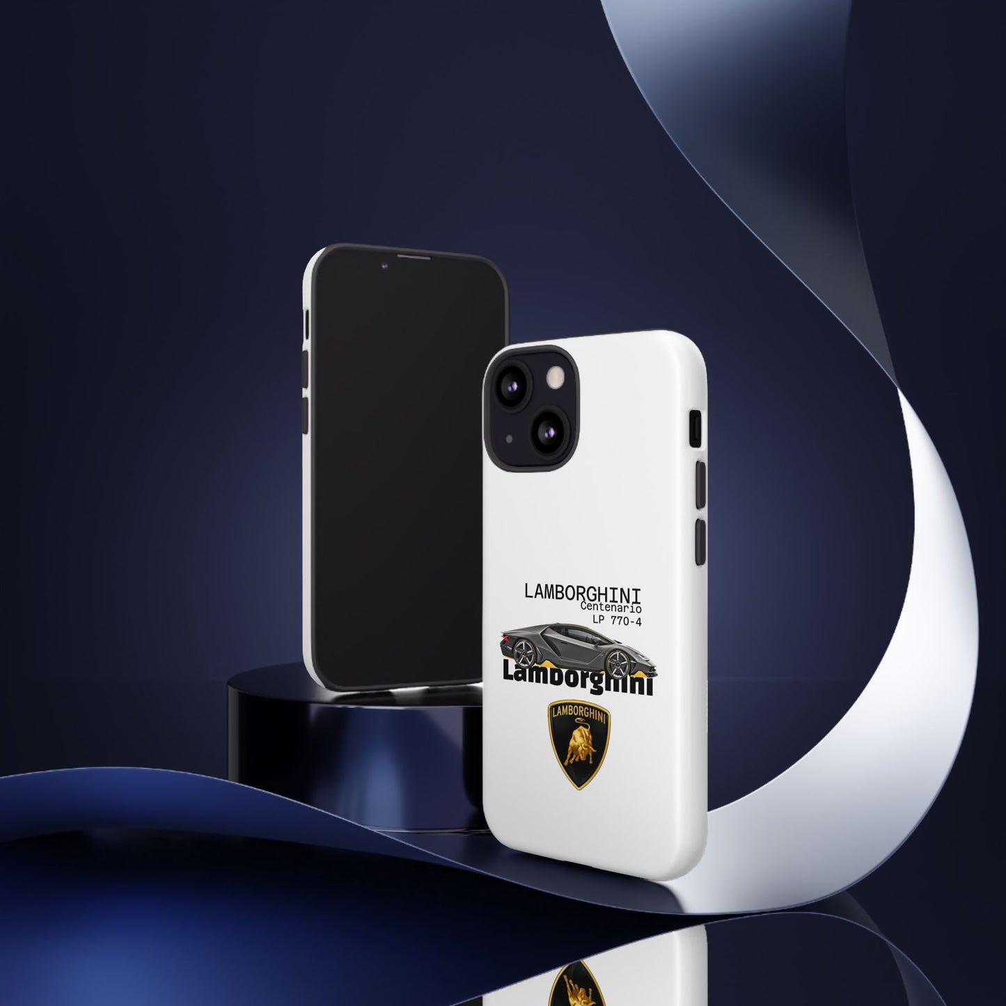 Black Lamborghini Centenario LP 770-4 PHONE CASE