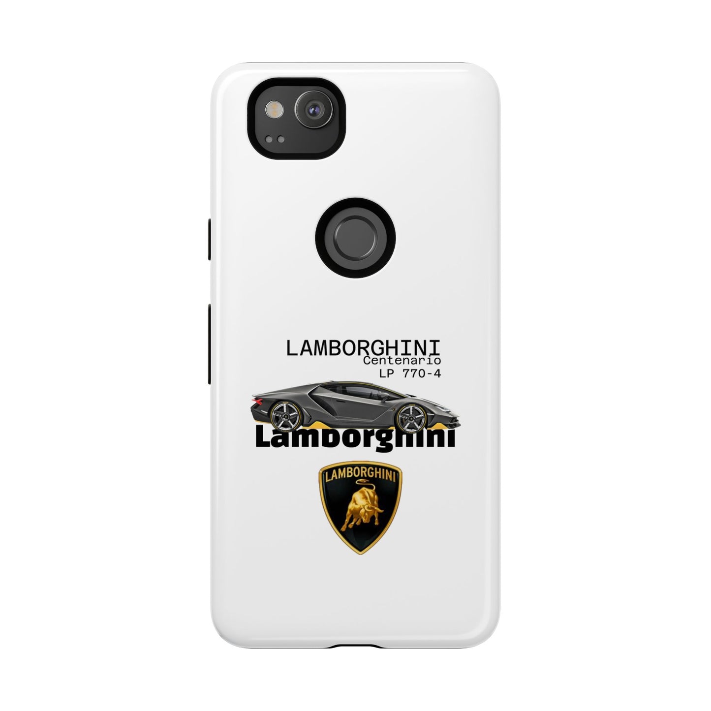 Black Lamborghini Centenario LP 770-4 PHONE CASE