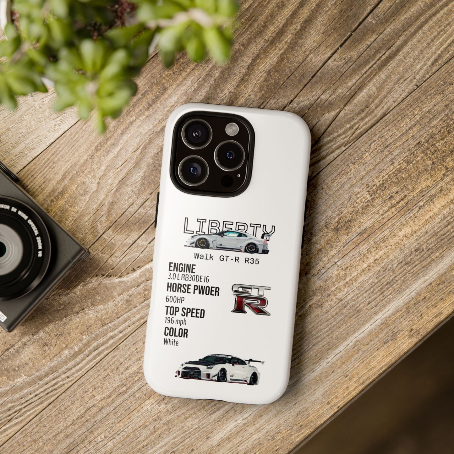 Liberty Walk GT-R R35 Phone Case