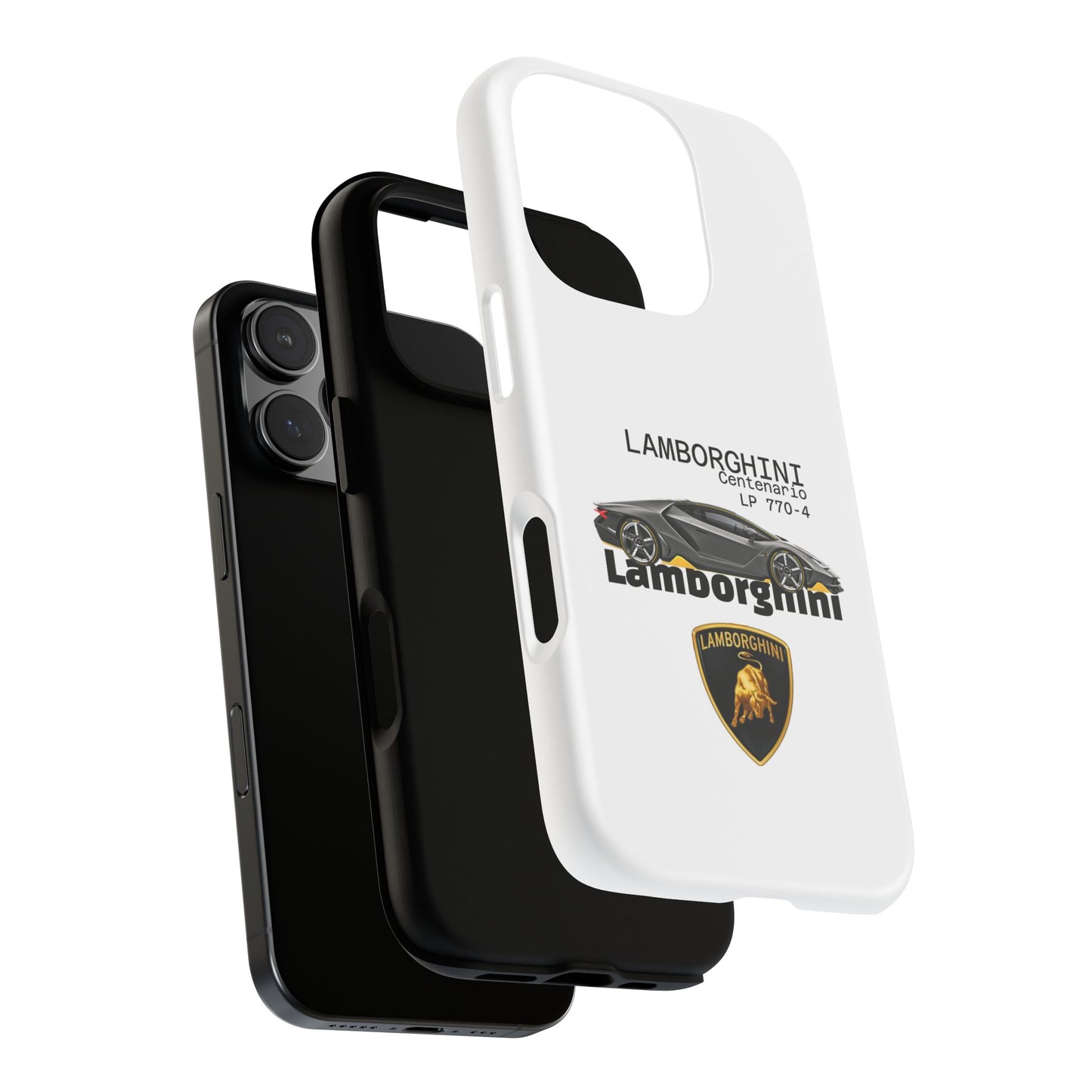 Black Lamborghini Centenario LP 770-4 PHONE CASE