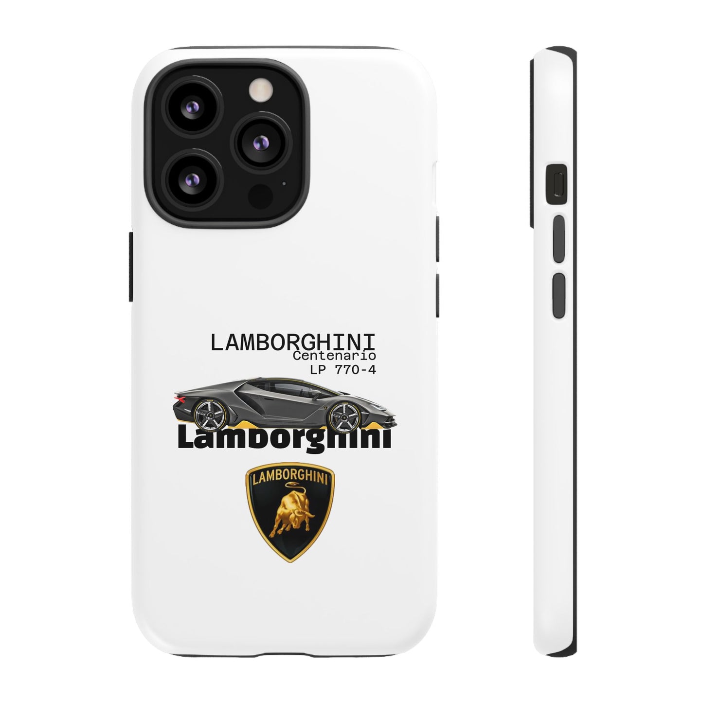 Black Lamborghini Centenario LP 770-4 PHONE CASE