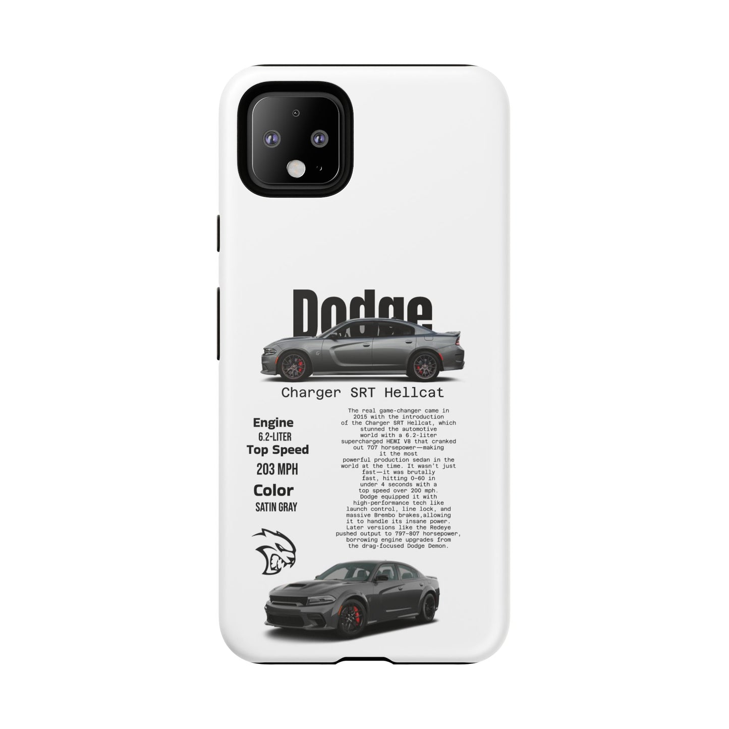 Dodge Charger SRT Hellcat Phone Case