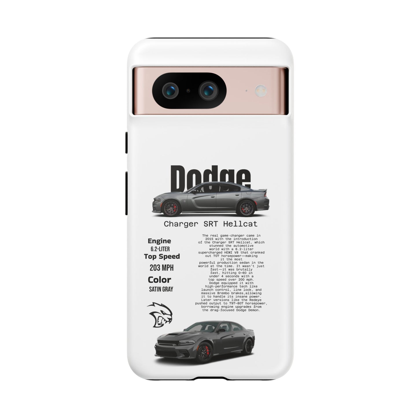 Dodge Charger SRT Hellcat Phone Case