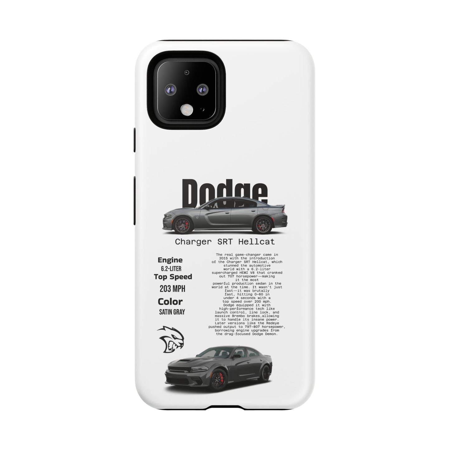 Dodge Charger SRT Hellcat Phone Case