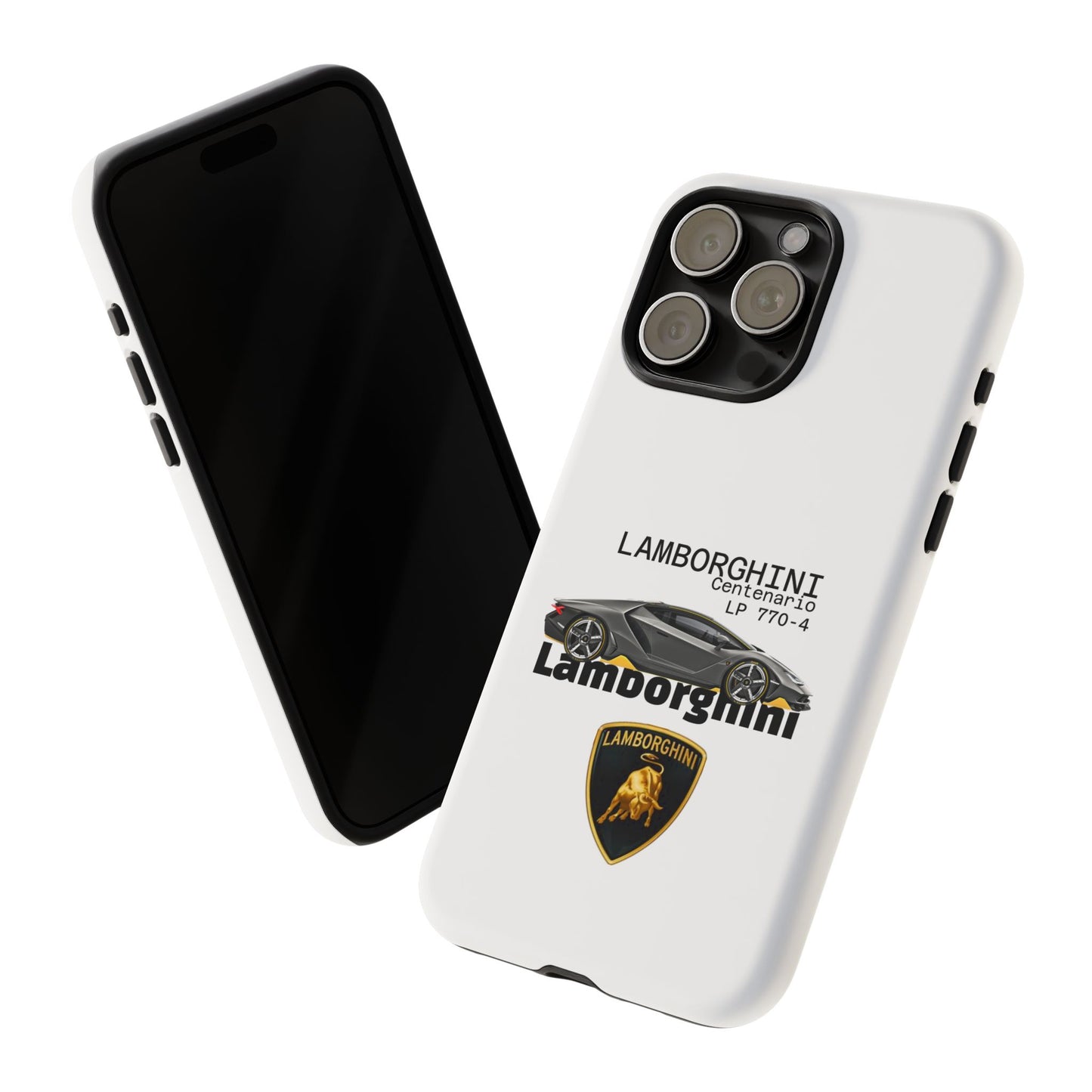 Black Lamborghini Centenario LP 770-4 PHONE CASE