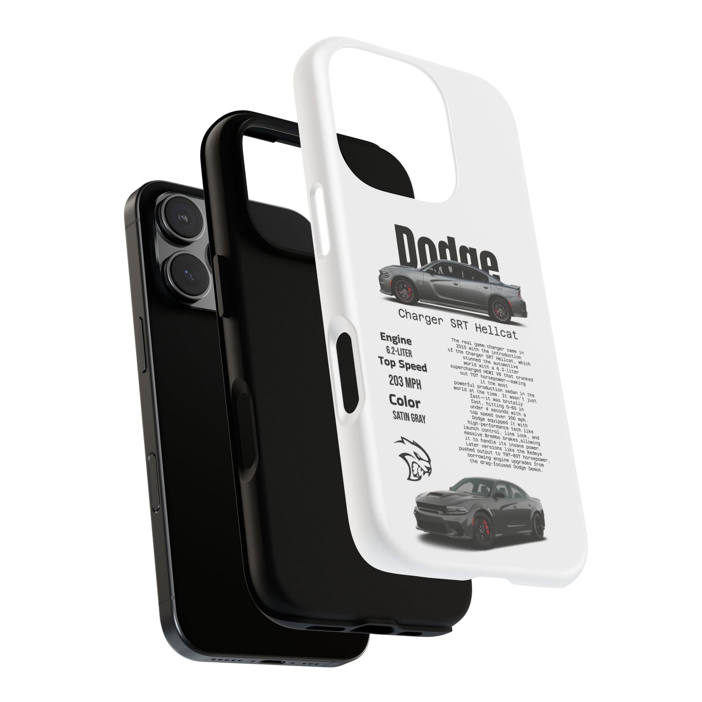 Dodge Charger SRT Hellcat Phone Case