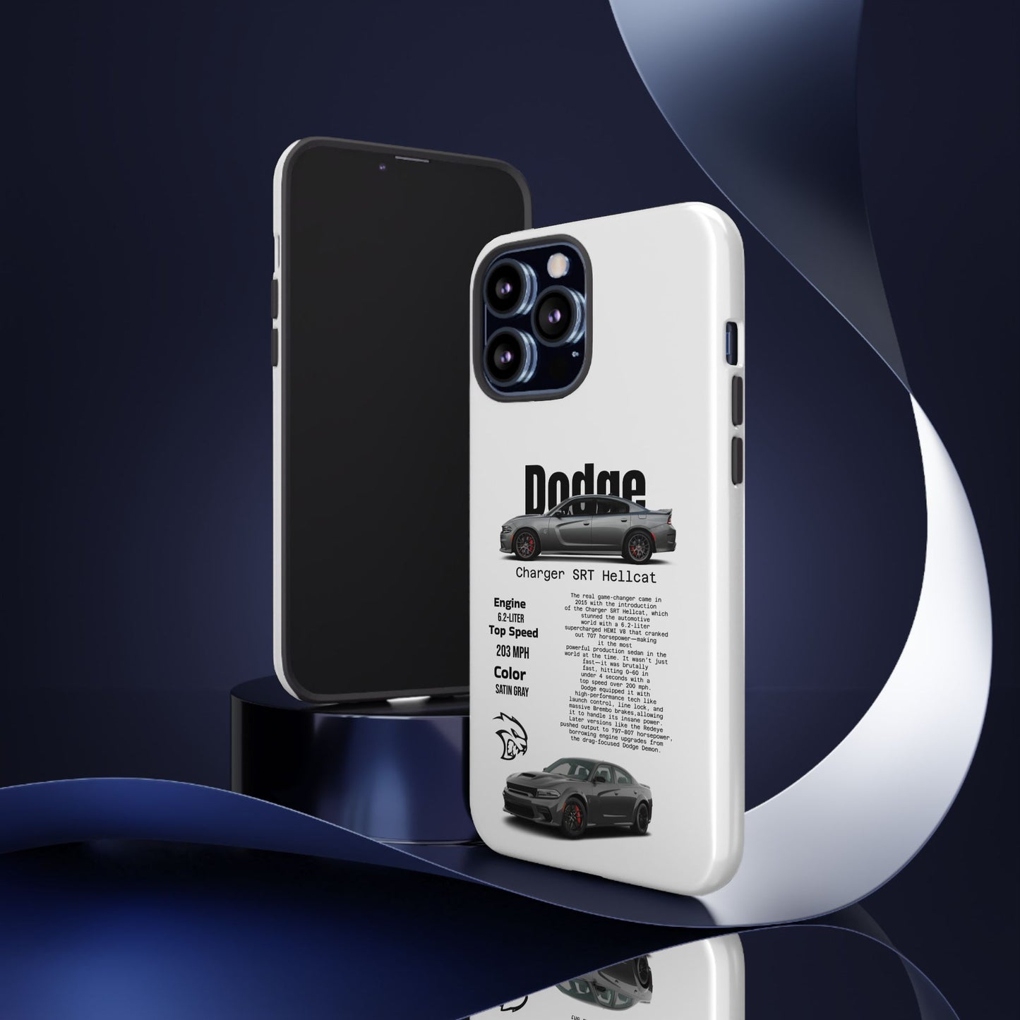 Dodge Charger SRT Hellcat Phone Case