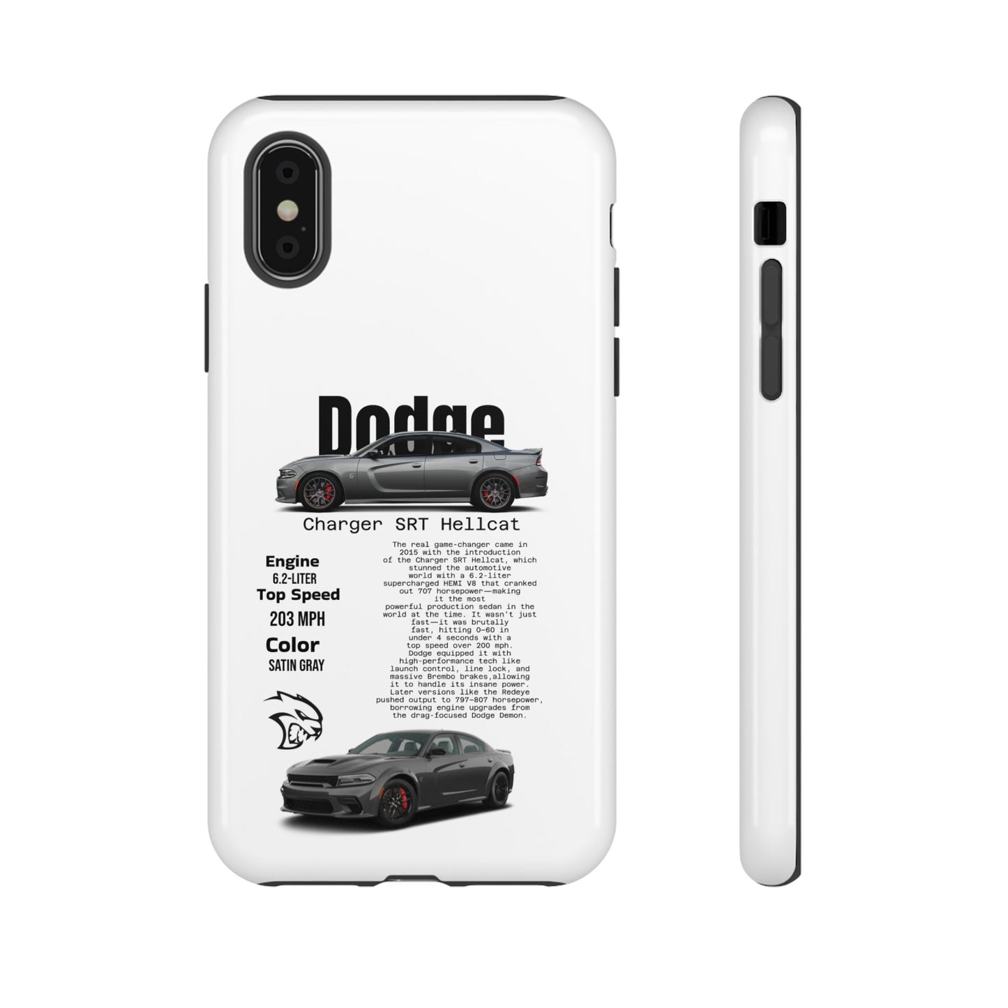 Dodge Charger SRT Hellcat Phone Case
