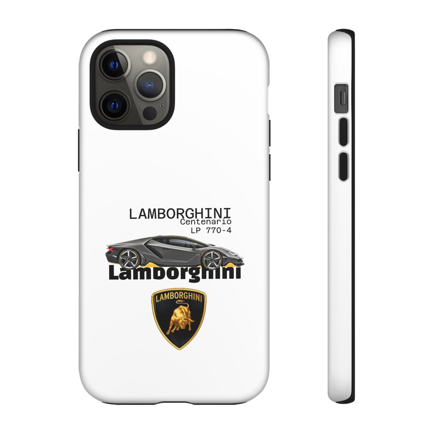 Black Lamborghini Centenario LP 770-4 PHONE CASE