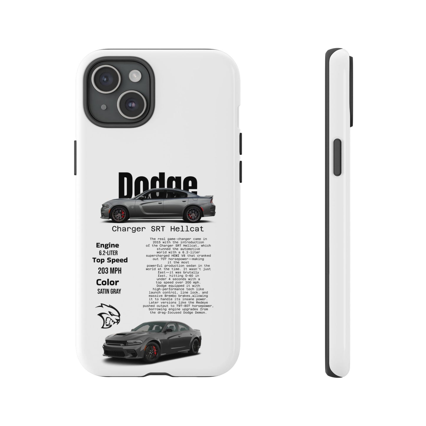 Dodge Charger SRT Hellcat Phone Case