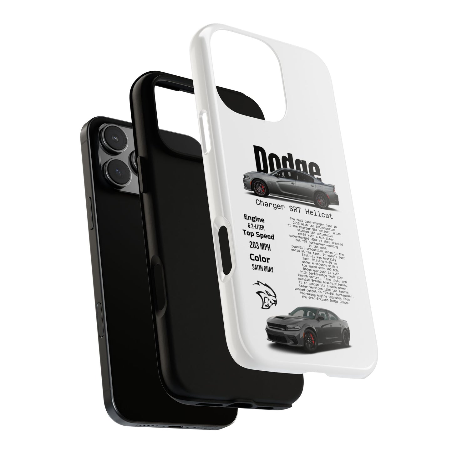 Dodge Charger SRT Hellcat Phone Case