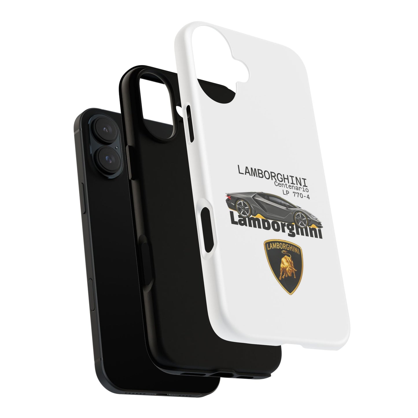 Black Lamborghini Centenario LP 770-4 PHONE CASE