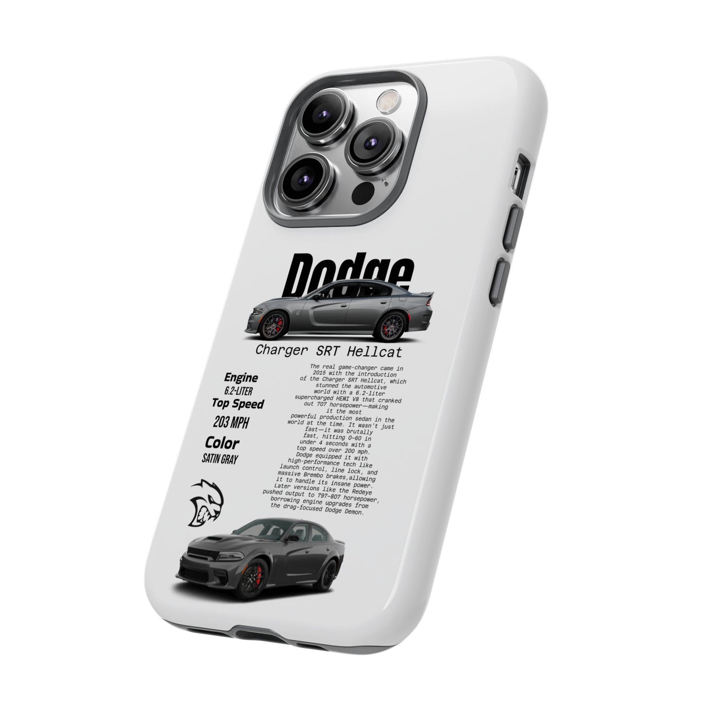 Dodge Charger SRT Hellcat Phone Case