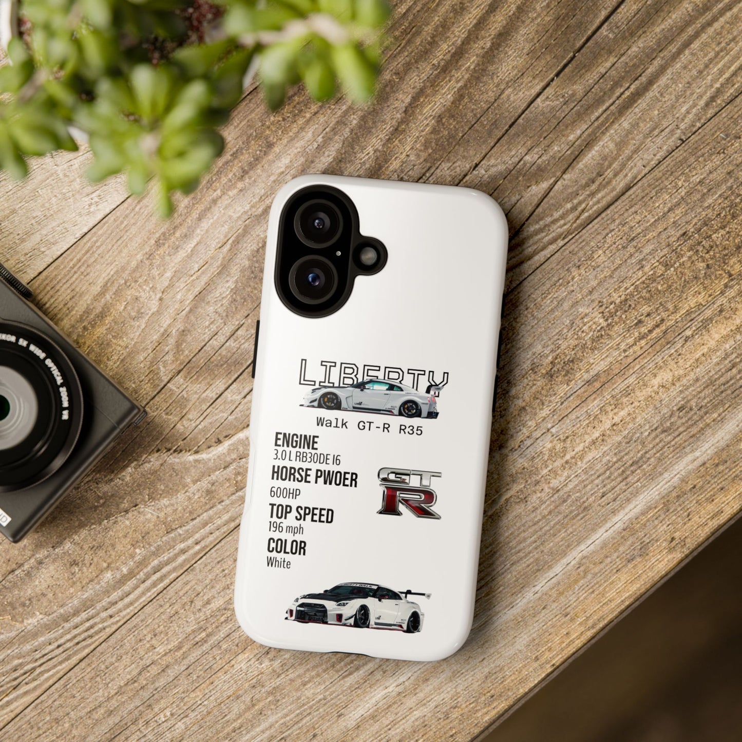 Liberty Walk GT-R R35 Phone Case