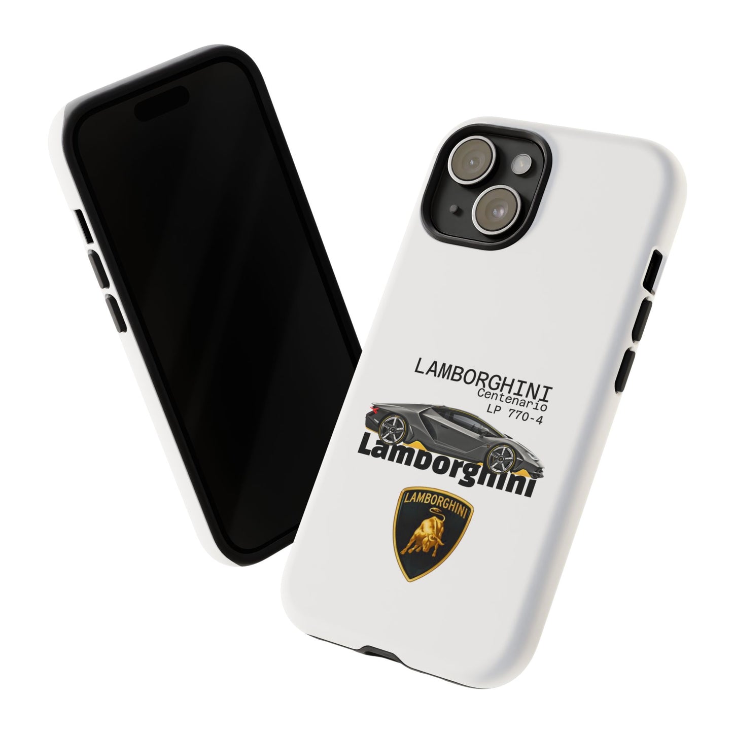 Black Lamborghini Centenario LP 770-4 PHONE CASE