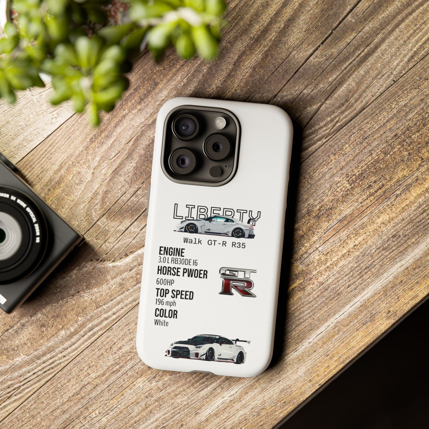 Liberty Walk GT-R R35 Phone Case