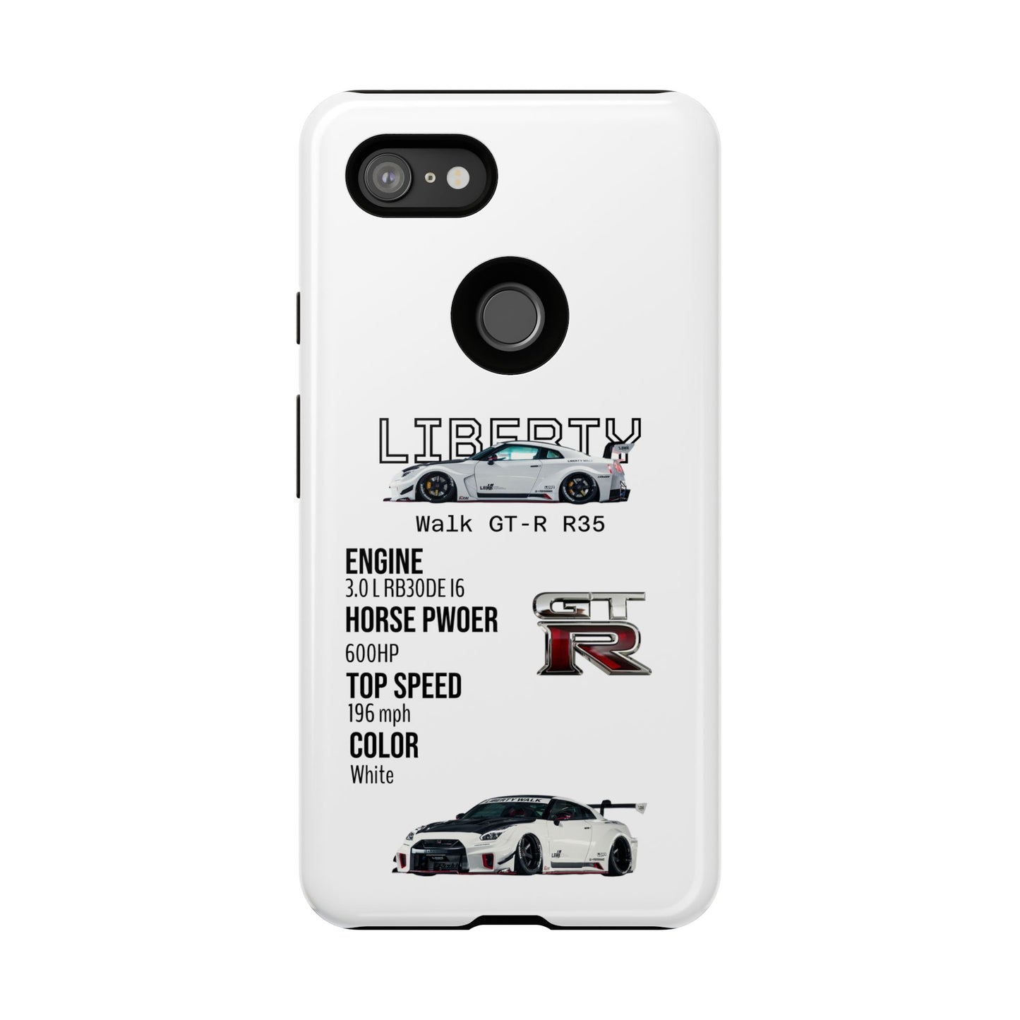 Liberty Walk GT-R R35 Phone Case