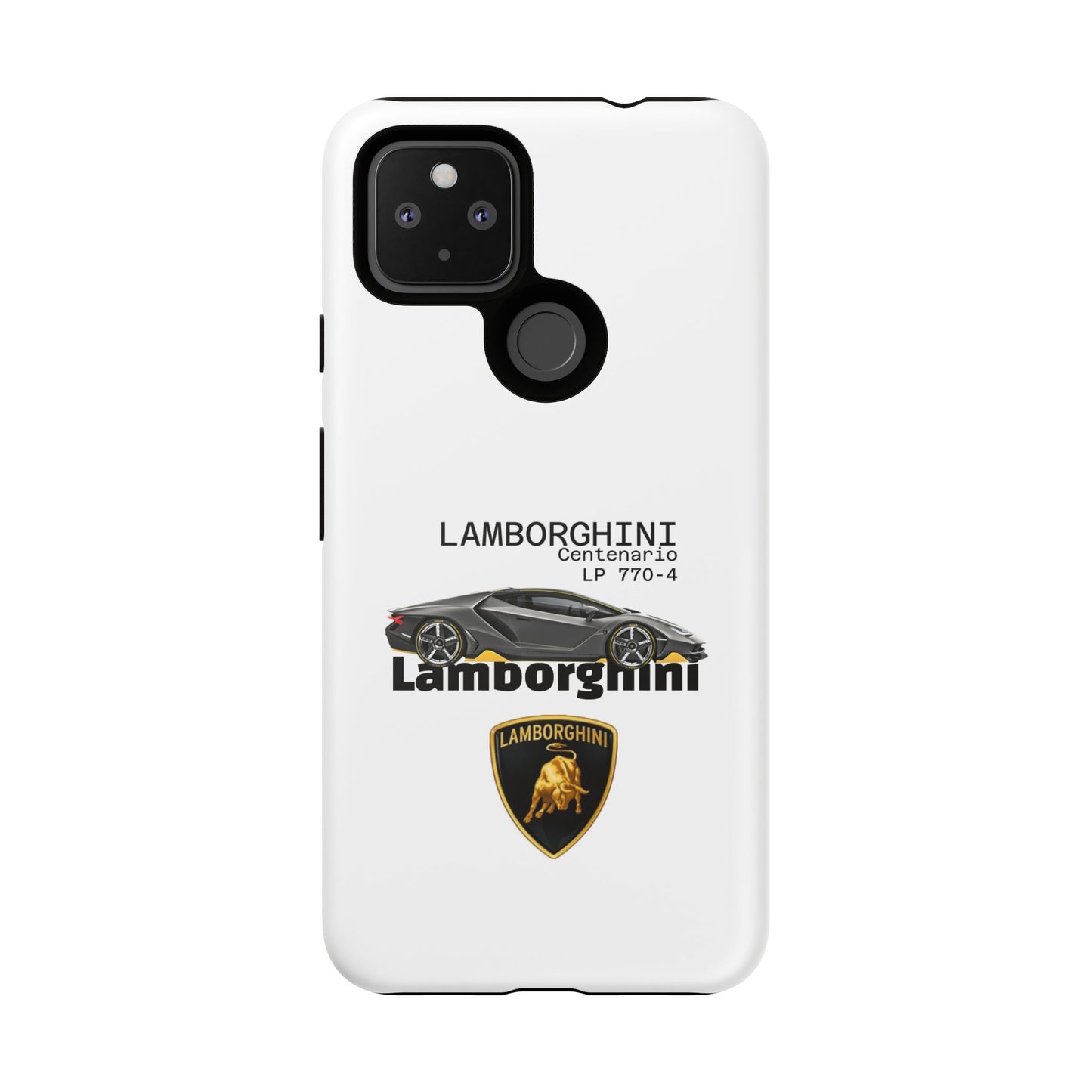 Black Lamborghini Centenario LP 770-4 PHONE CASE