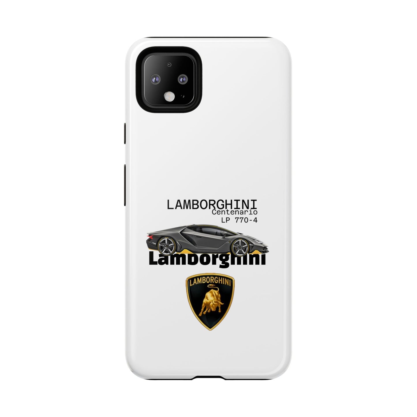 Black Lamborghini Centenario LP 770-4 PHONE CASE