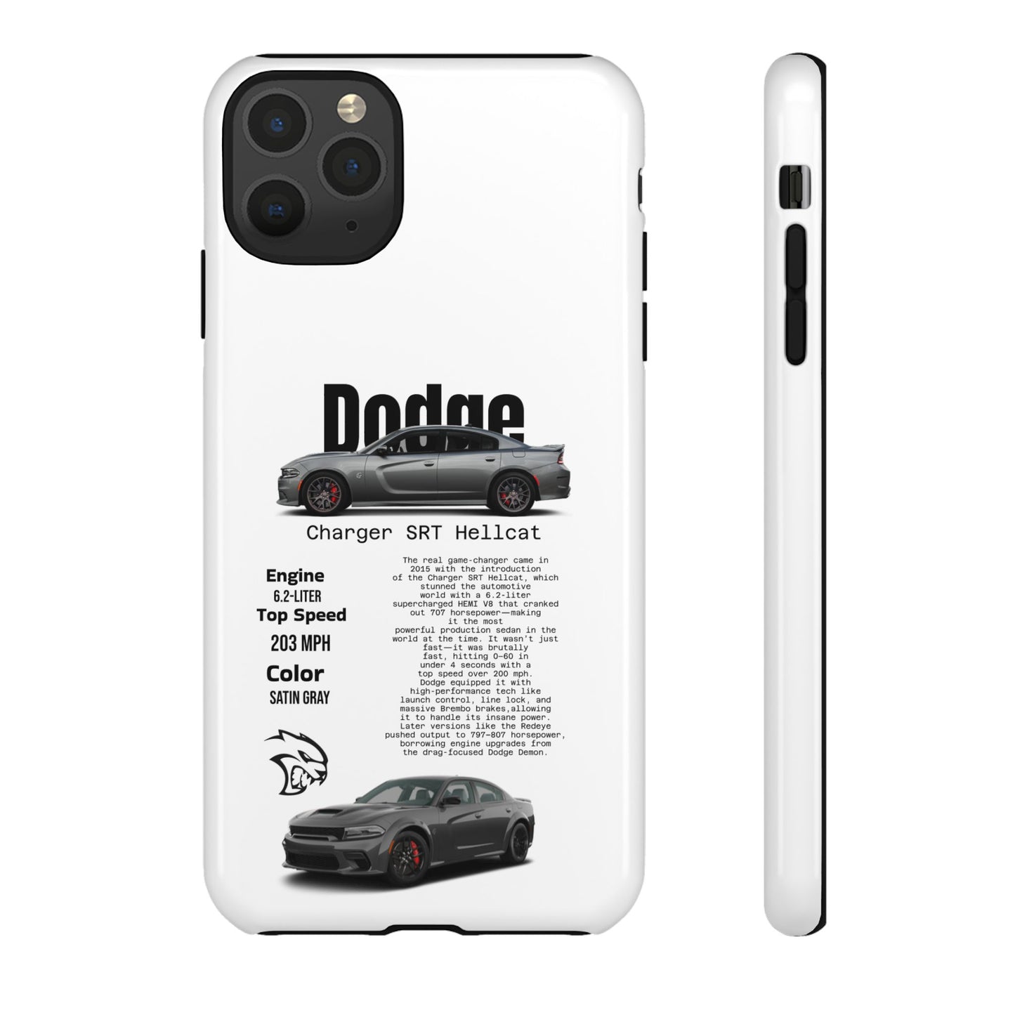 Dodge Charger SRT Hellcat Phone Case