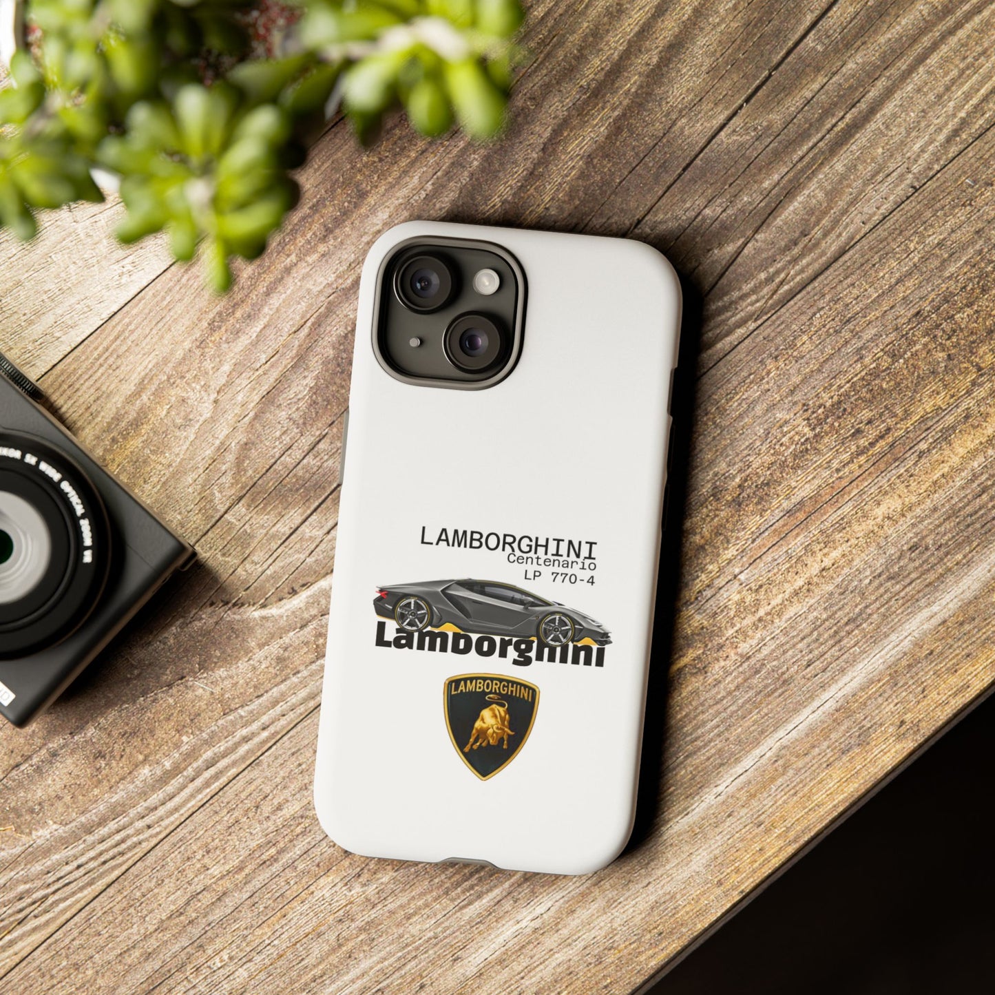 Black Lamborghini Centenario LP 770-4 PHONE CASE