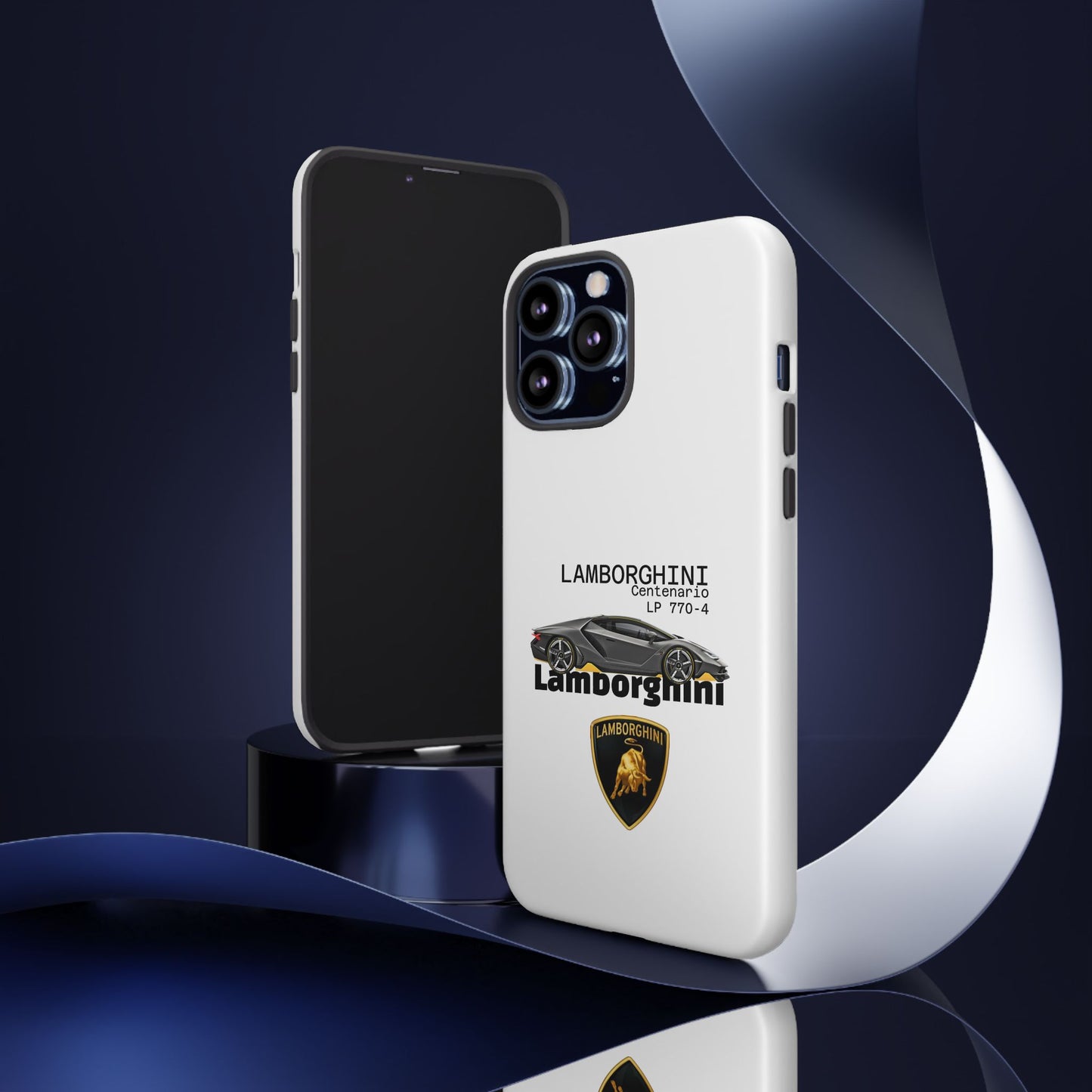 Black Lamborghini Centenario LP 770-4 PHONE CASE