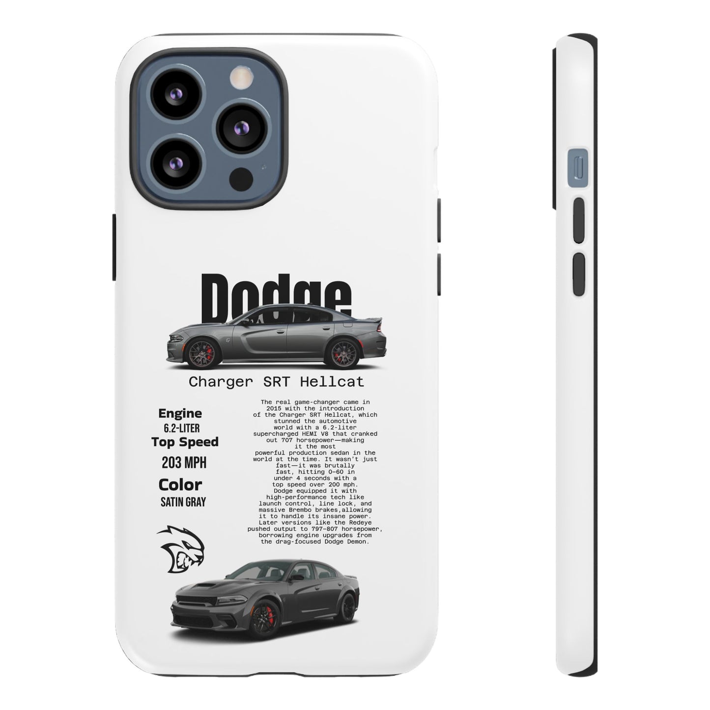 Dodge Charger SRT Hellcat Phone Case