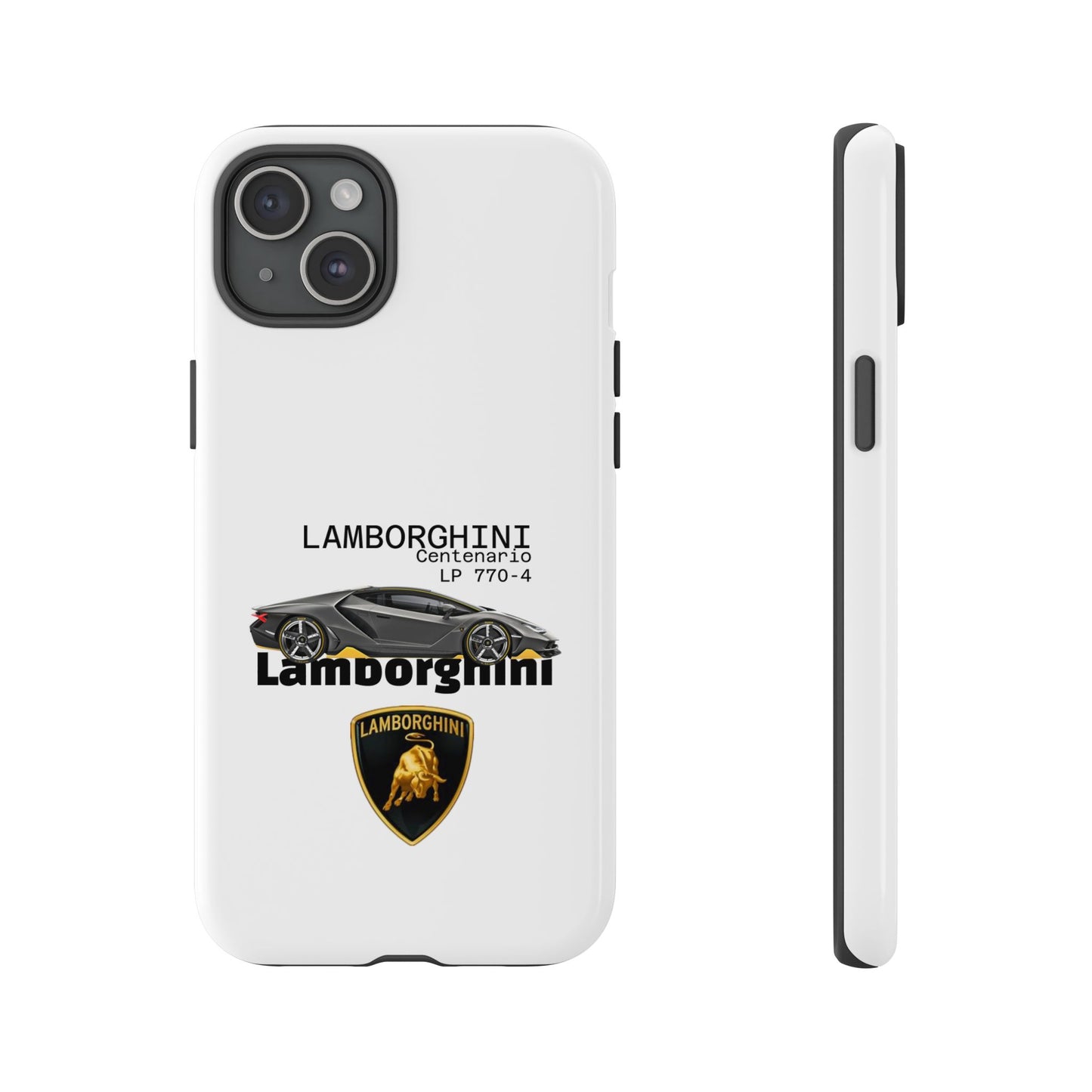 Black Lamborghini Centenario LP 770-4 PHONE CASE