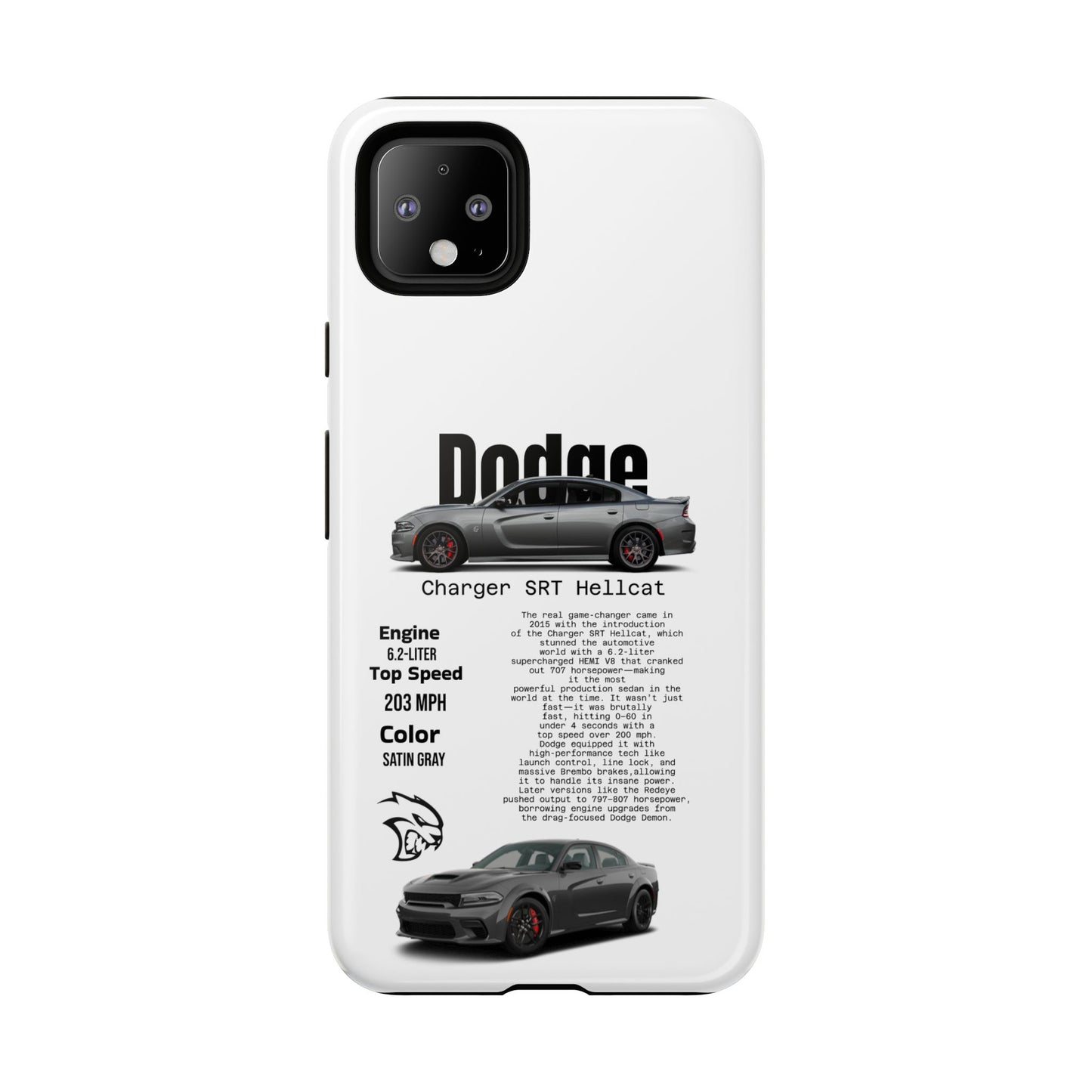 Dodge Charger SRT Hellcat Phone Case
