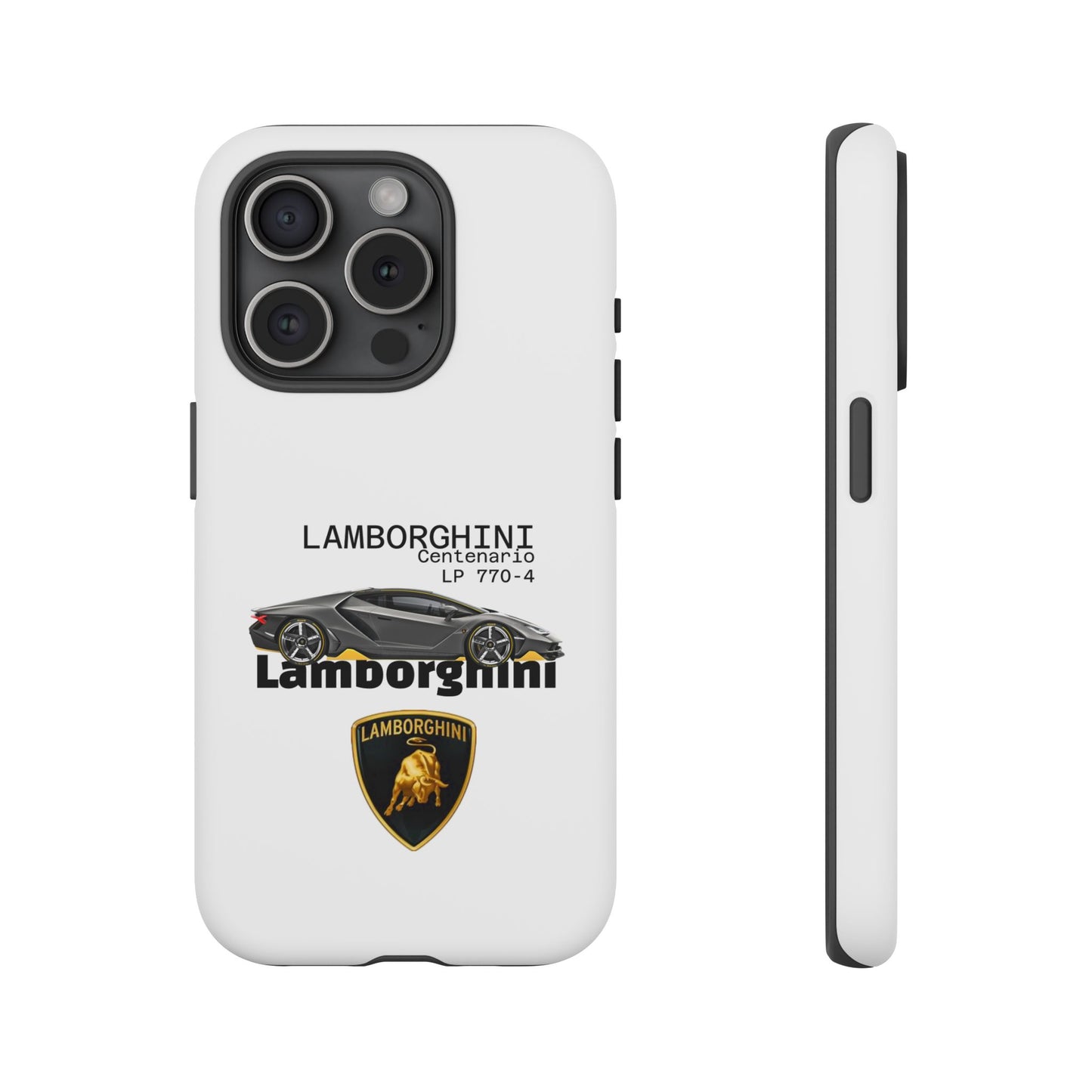 Black Lamborghini Centenario LP 770-4 PHONE CASE