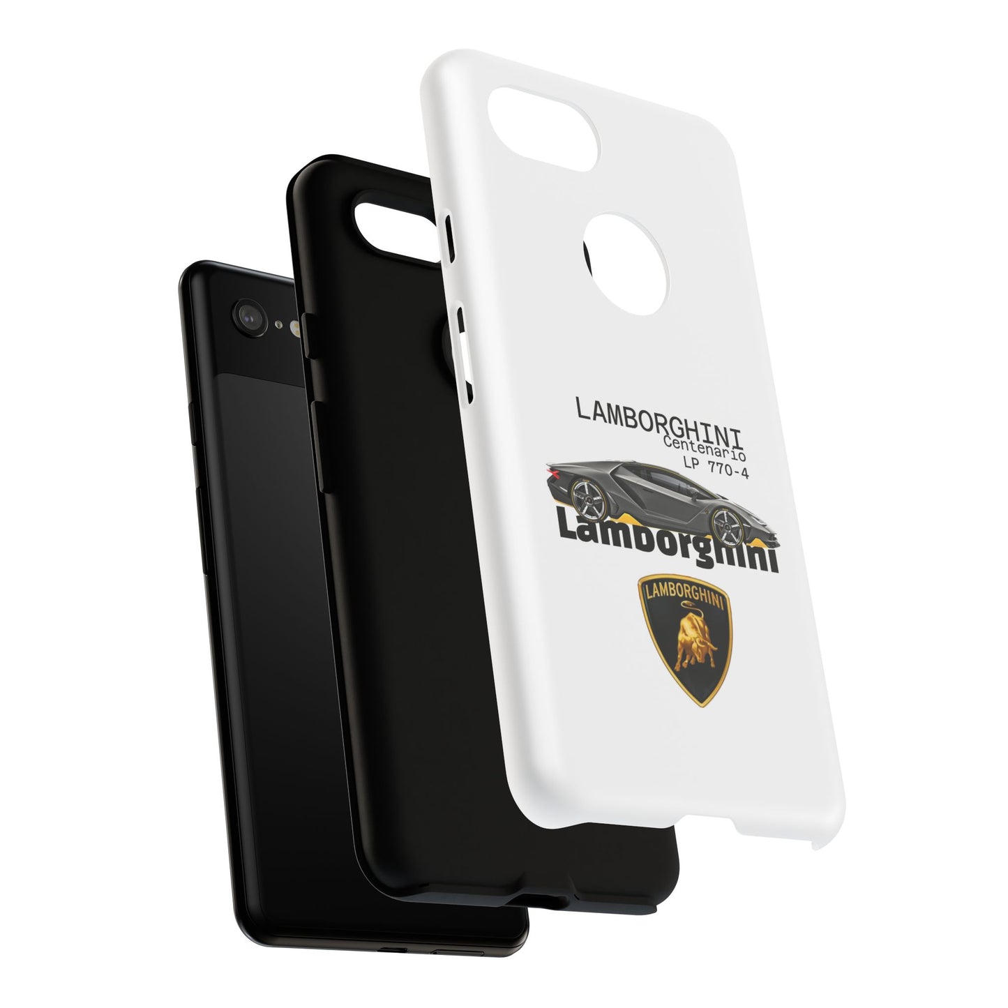 Black Lamborghini Centenario LP 770-4 PHONE CASE