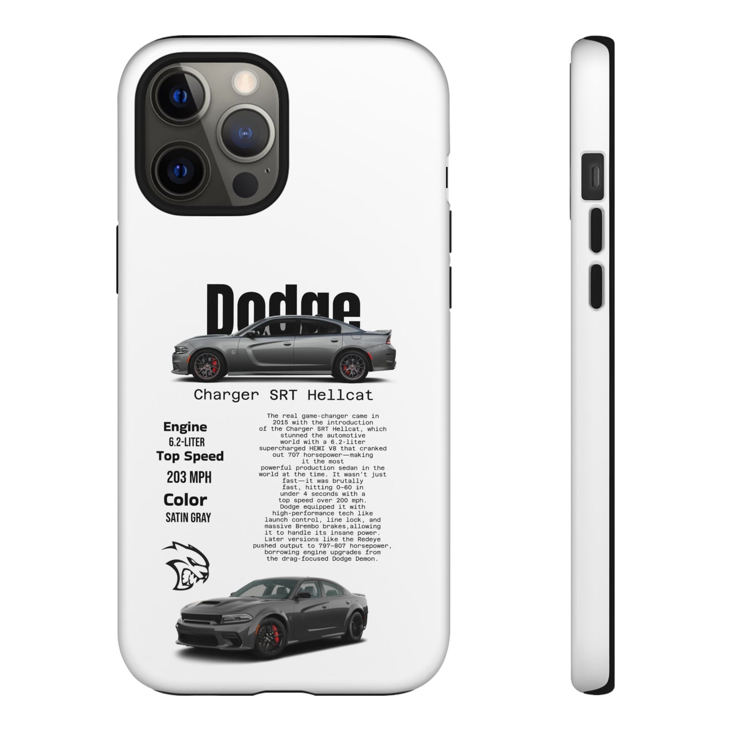 Dodge Charger SRT Hellcat Phone Case