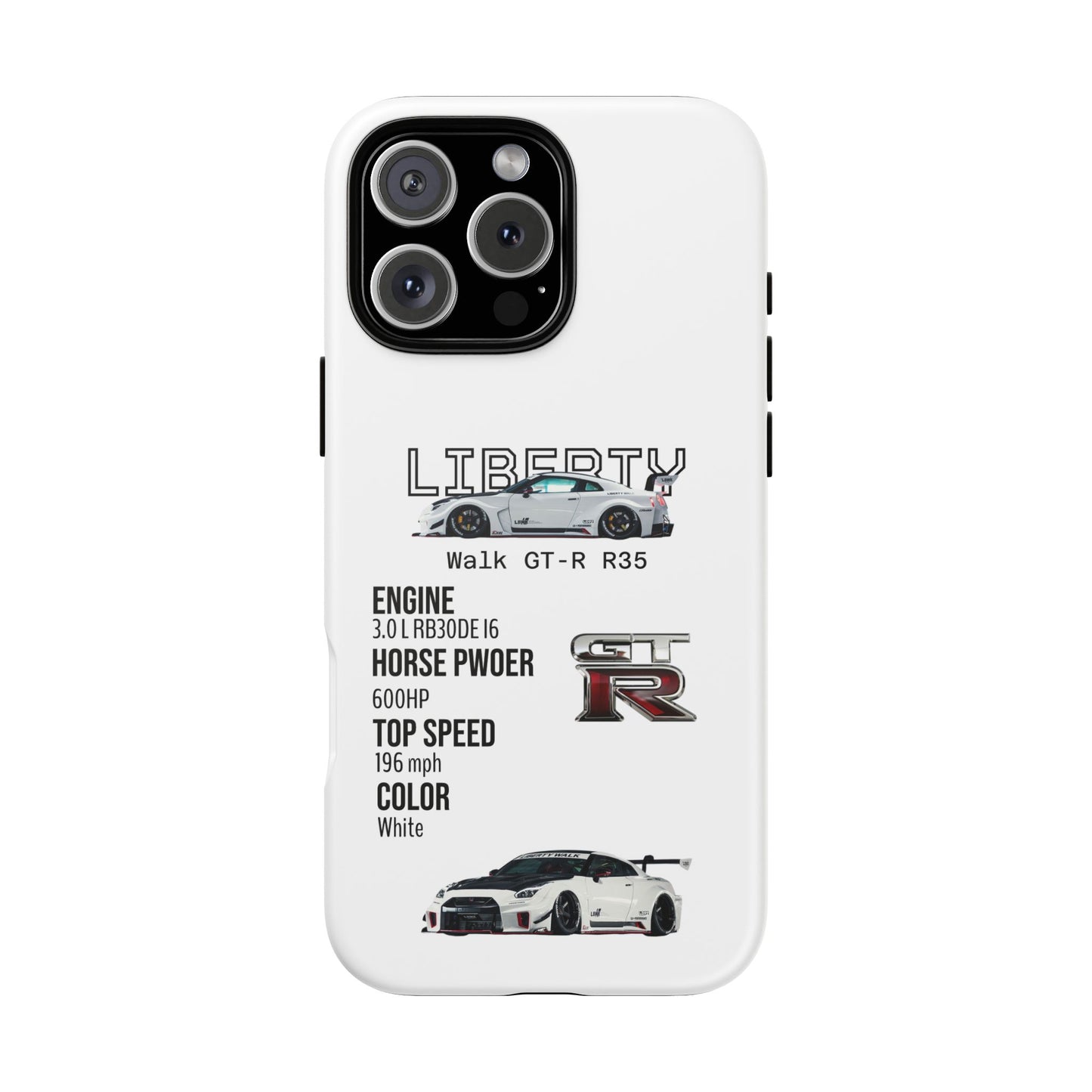 Liberty Walk GT-R R35 Phone Case