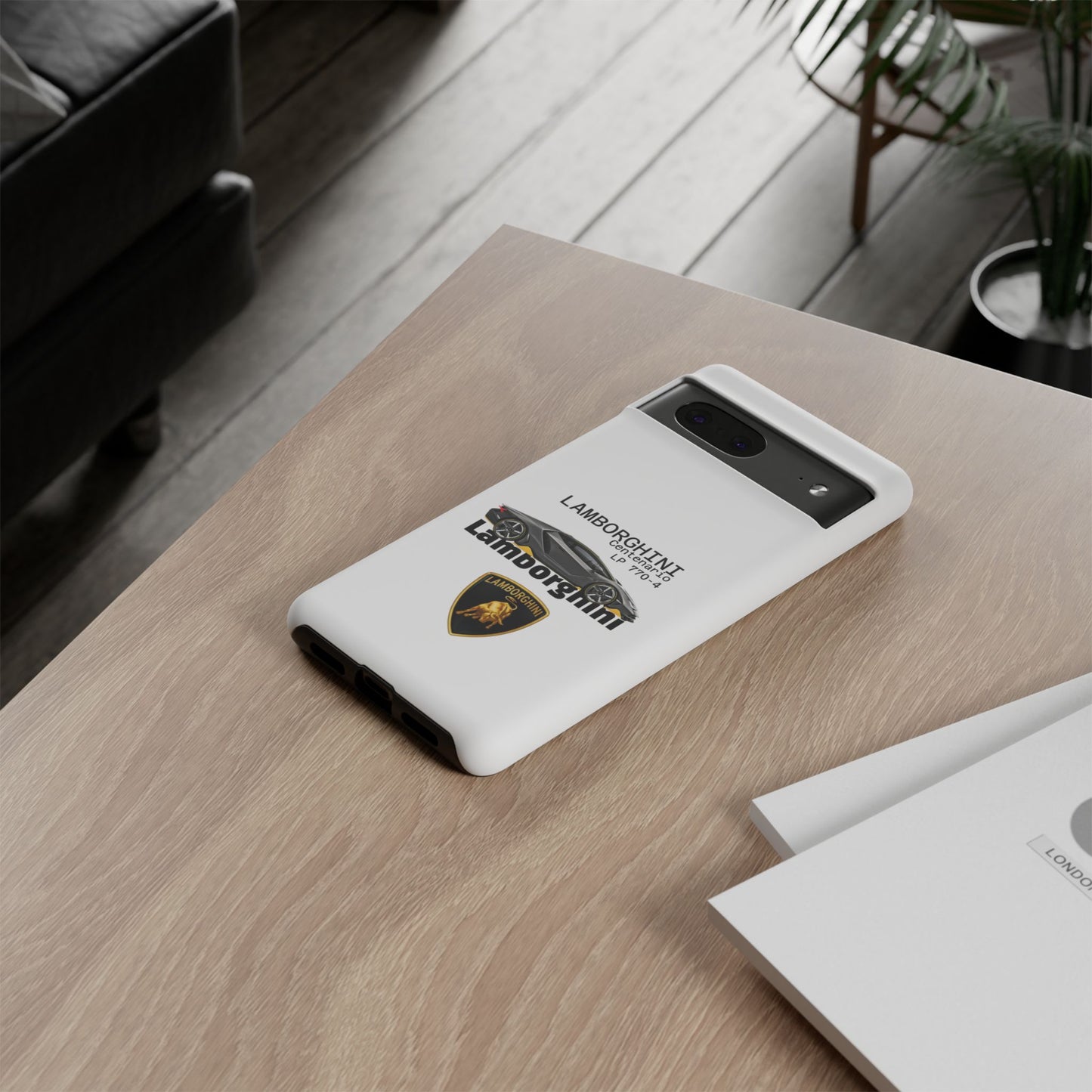 Black Lamborghini Centenario LP 770-4 PHONE CASE