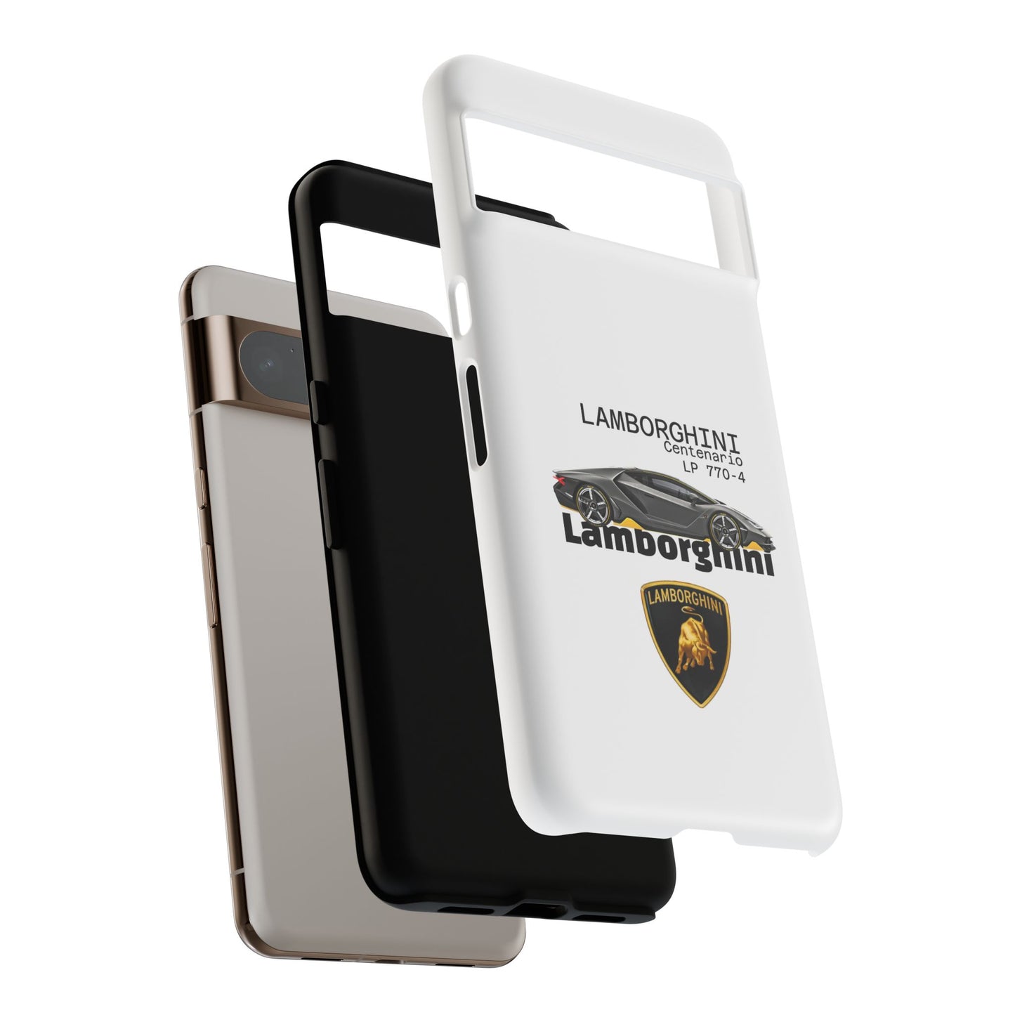 Black Lamborghini Centenario LP 770-4 PHONE CASE