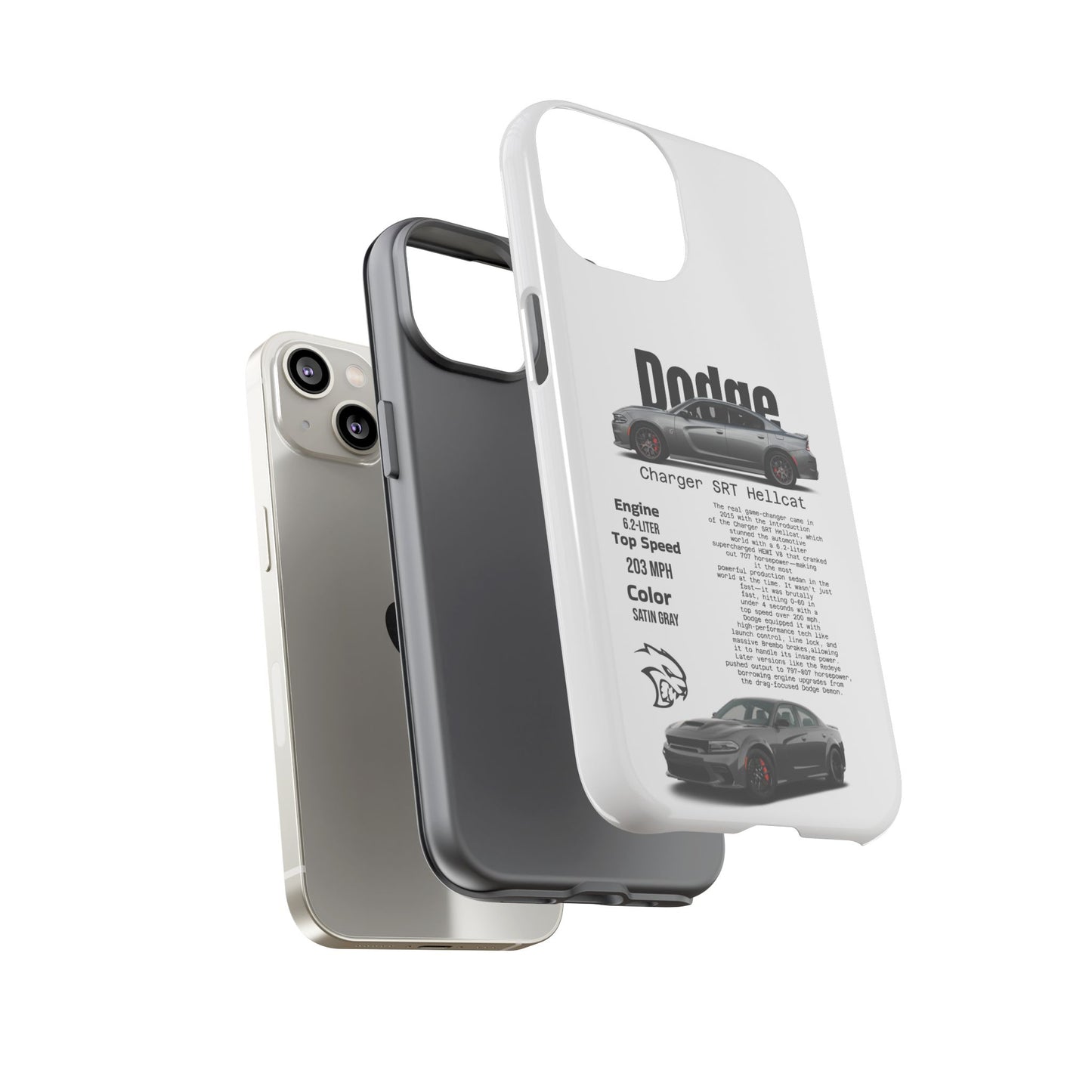 Dodge Charger SRT Hellcat Phone Case