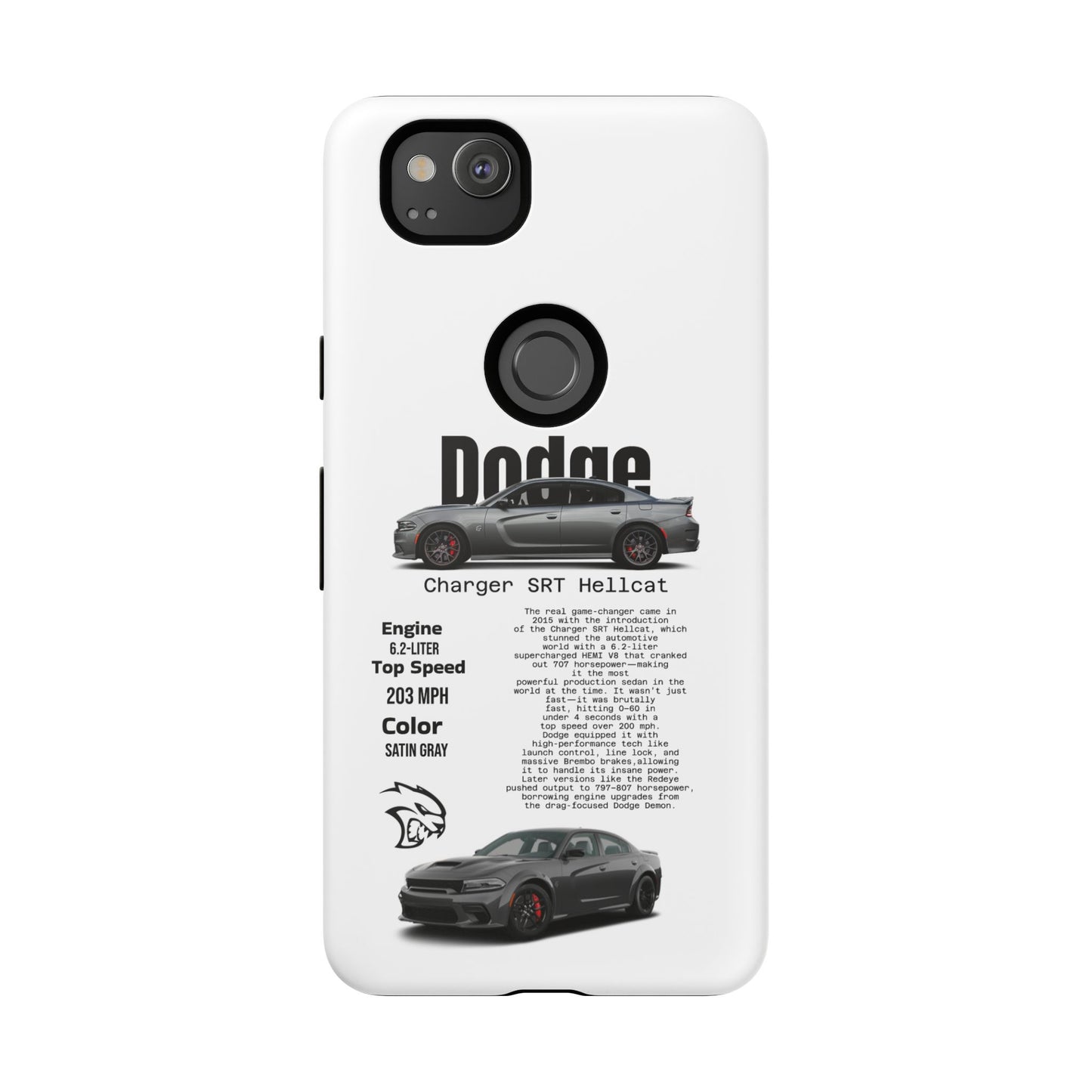 Dodge Charger SRT Hellcat Phone Case