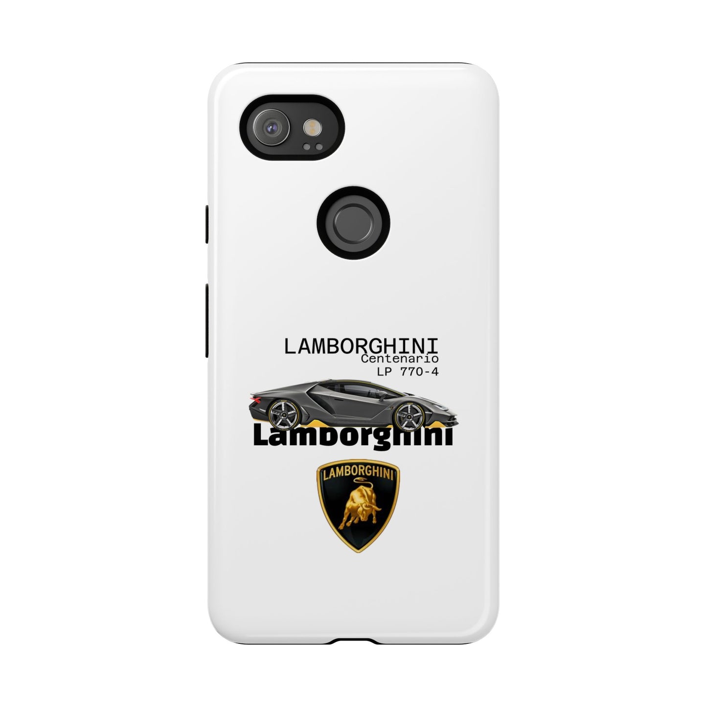 Black Lamborghini Centenario LP 770-4 PHONE CASE