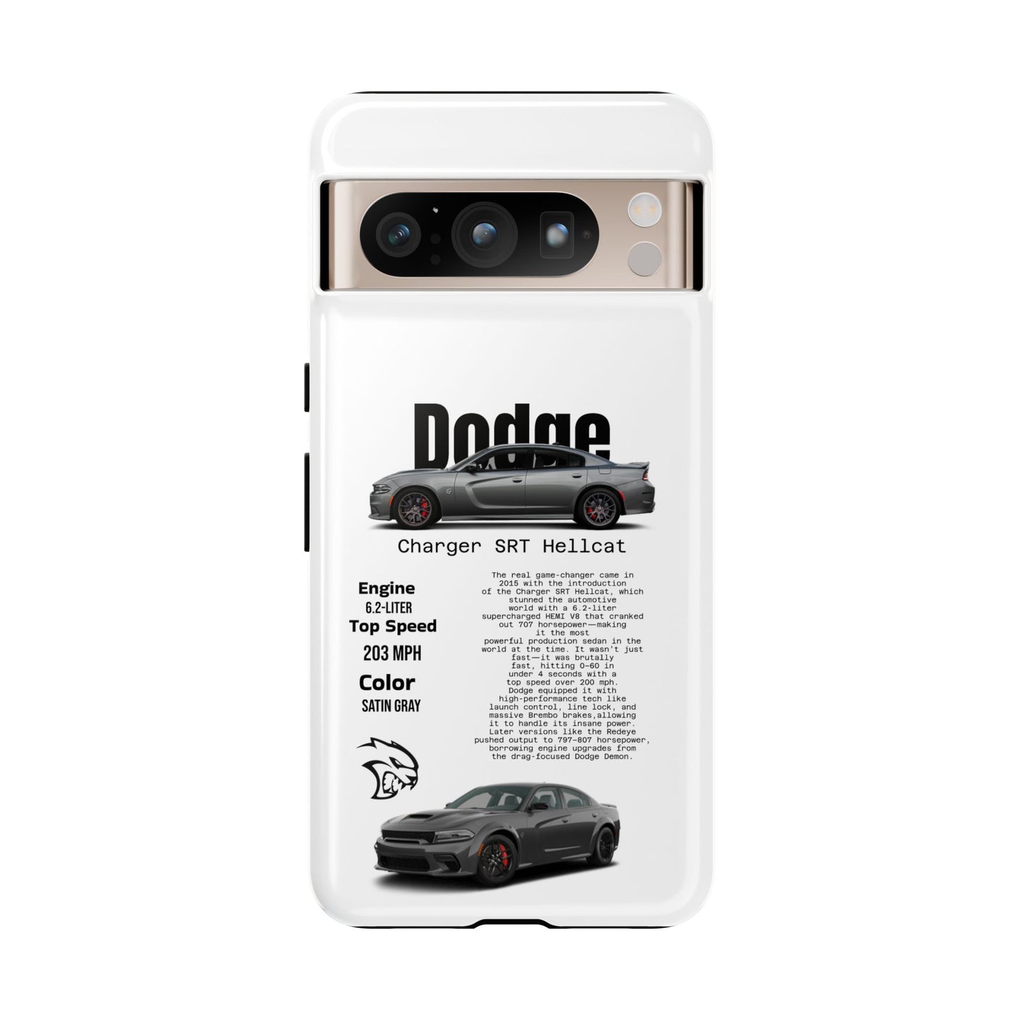 Dodge Charger SRT Hellcat Phone Case