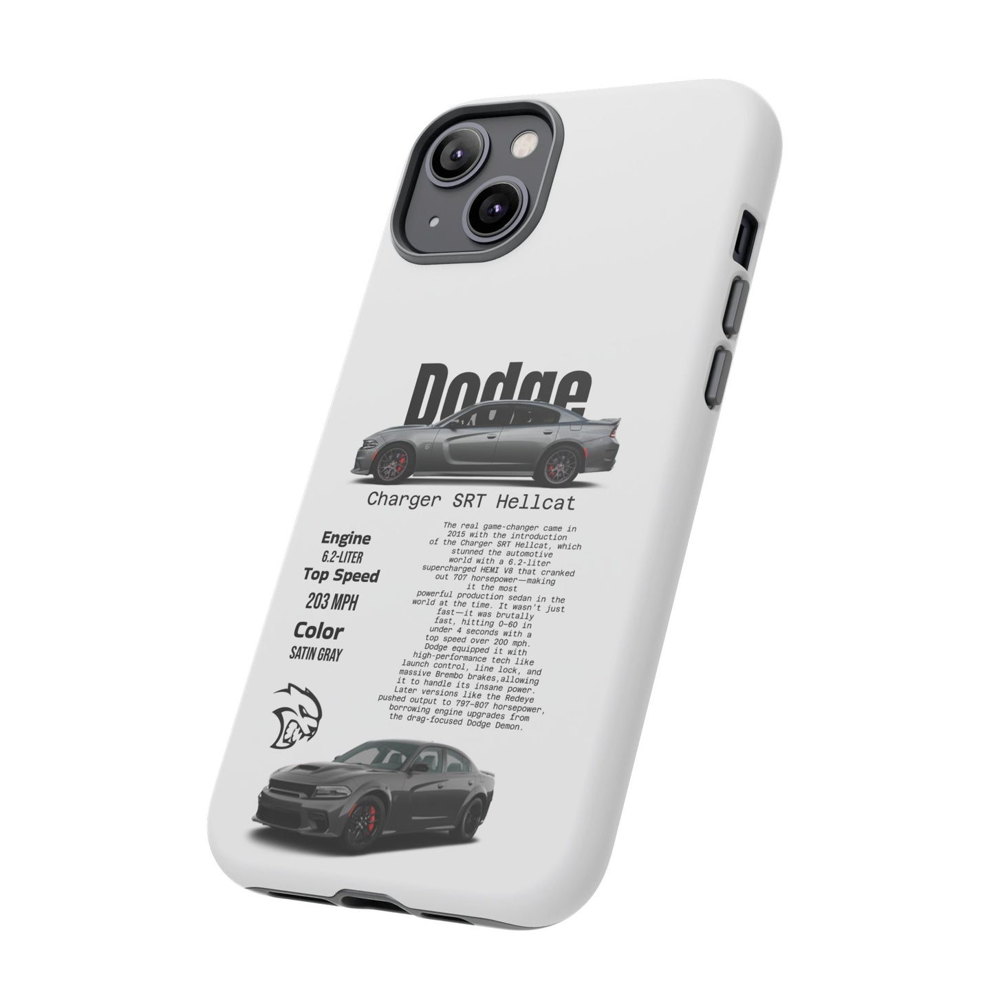 Dodge Charger SRT Hellcat Phone Case