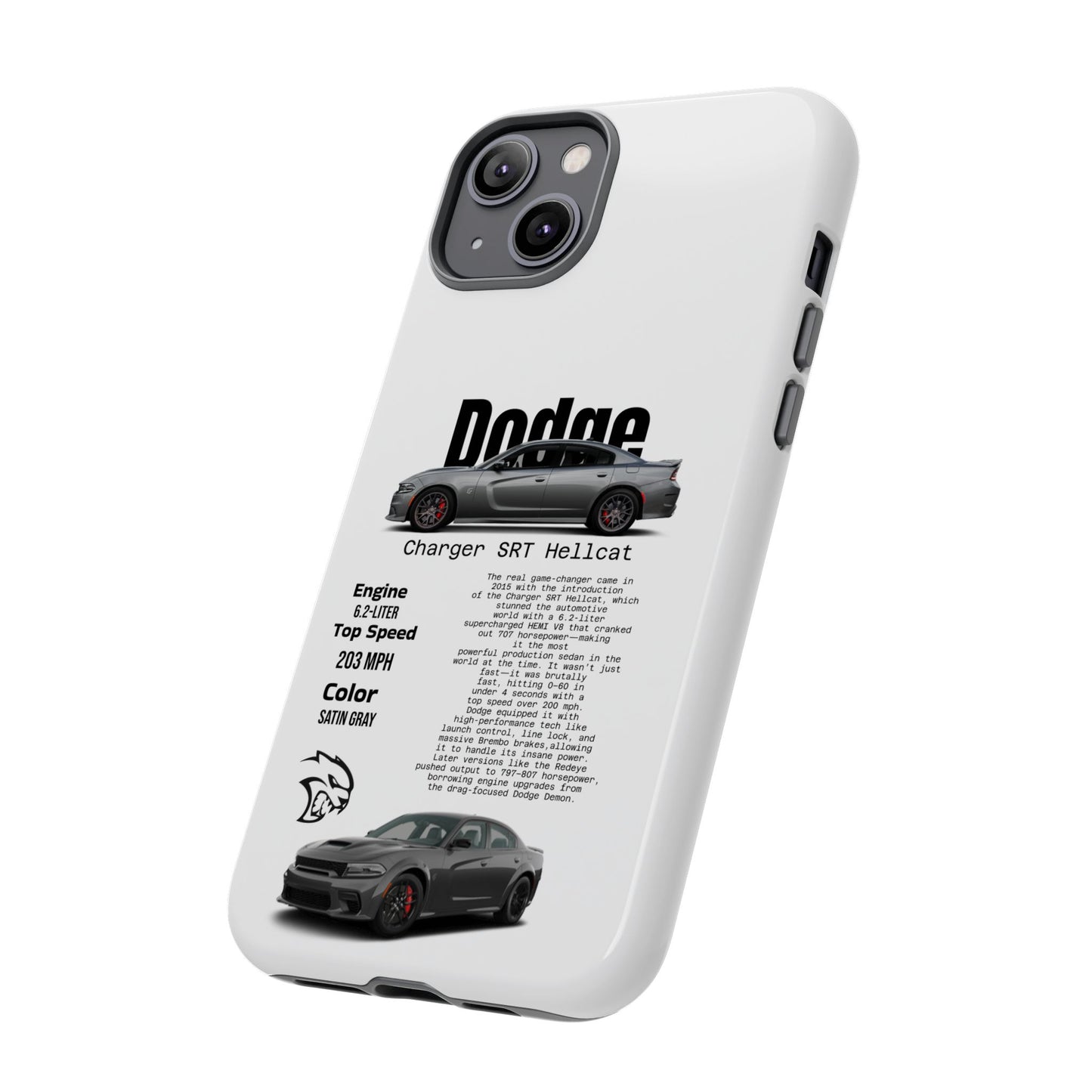 Dodge Charger SRT Hellcat Phone Case