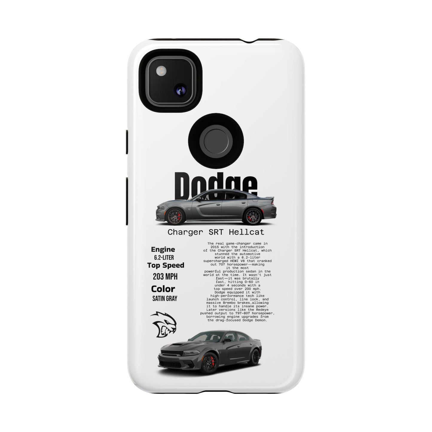 Dodge Charger SRT Hellcat Phone Case