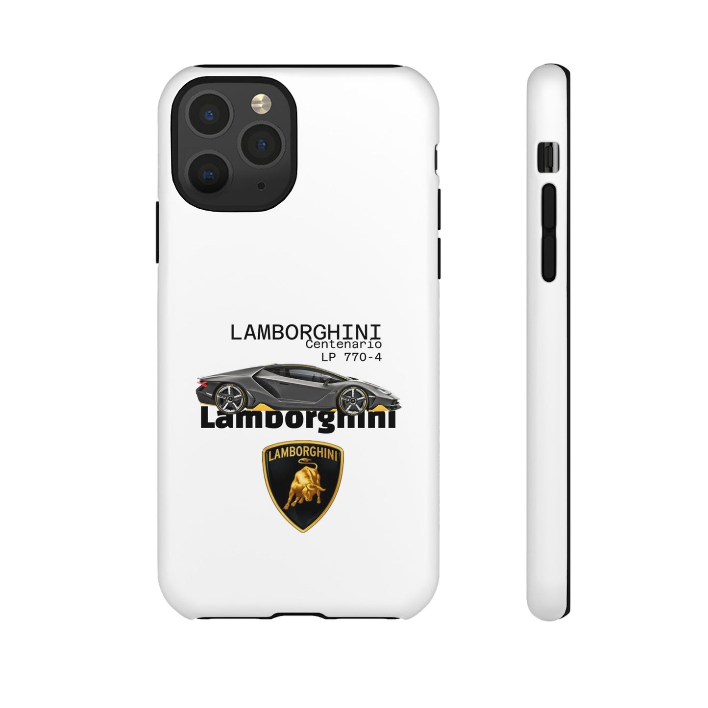Black Lamborghini Centenario LP 770-4 PHONE CASE