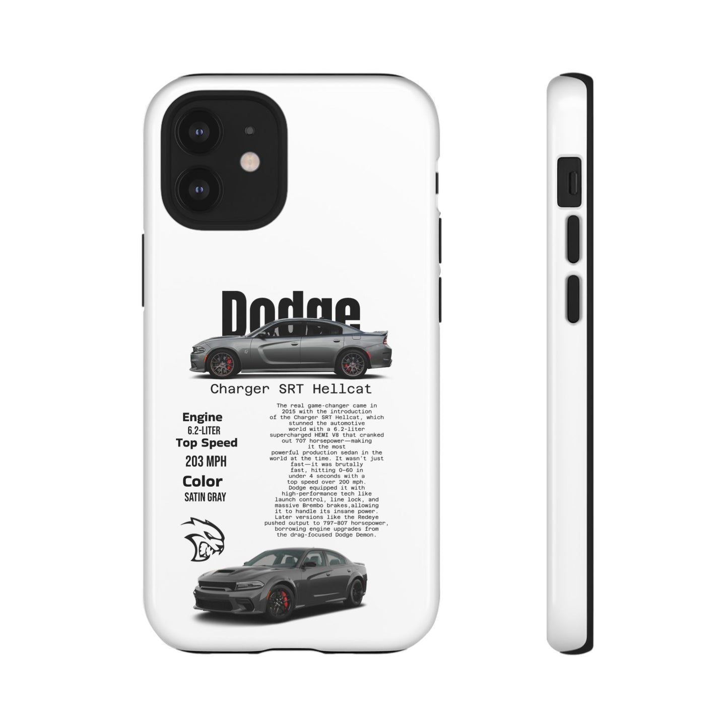 Dodge Charger SRT Hellcat Phone Case