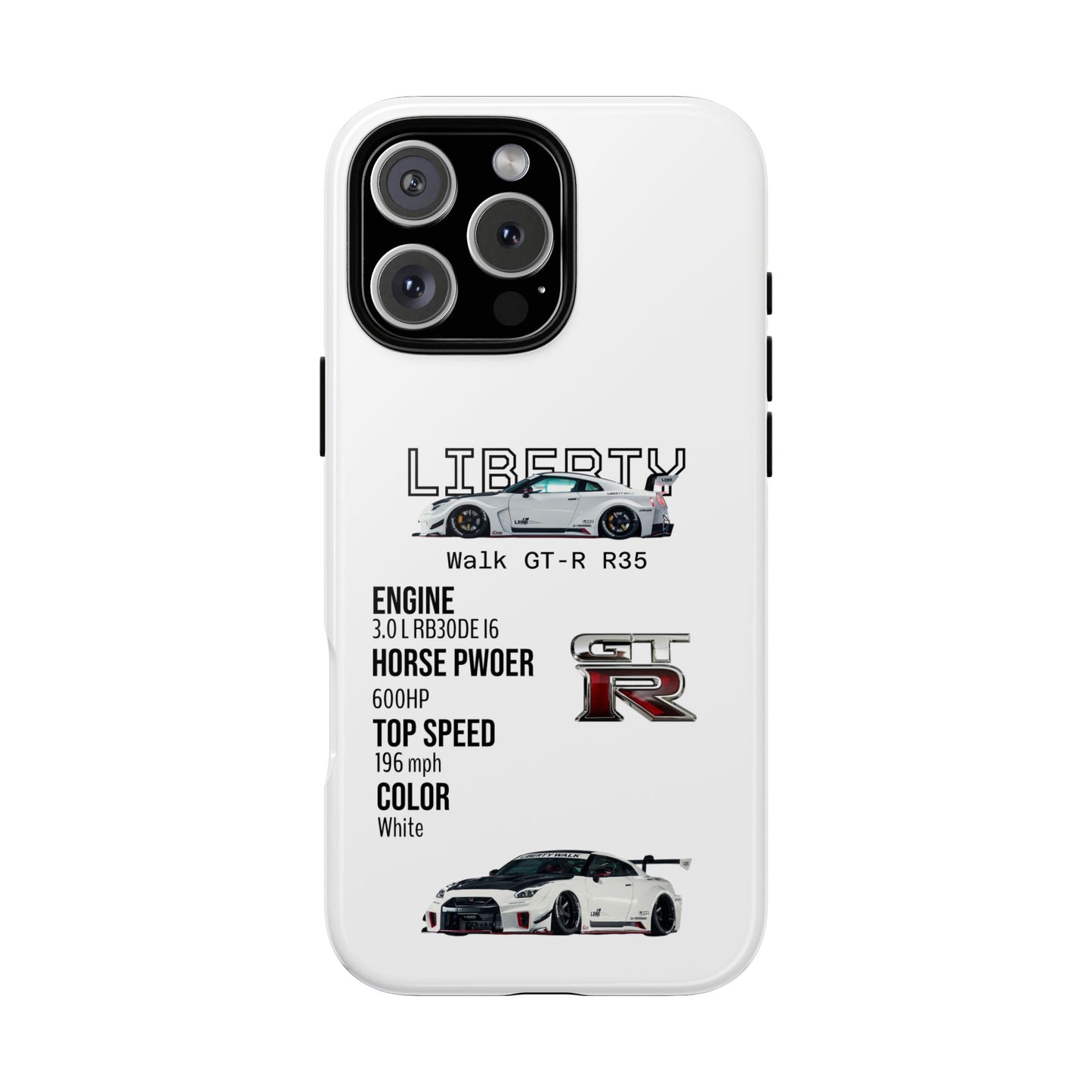 Liberty Walk GT-R R35 Phone Case