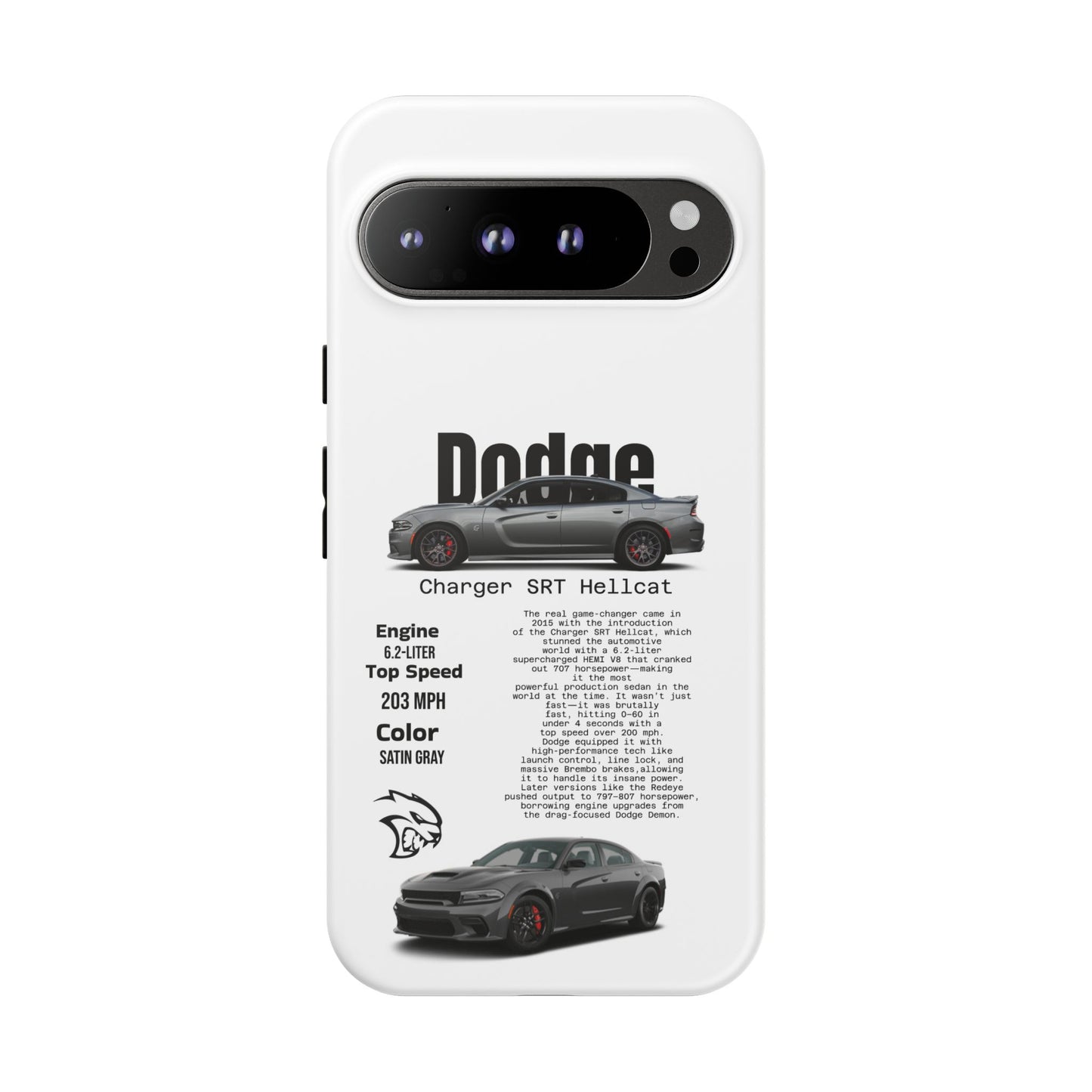 Dodge Charger SRT Hellcat Phone Case