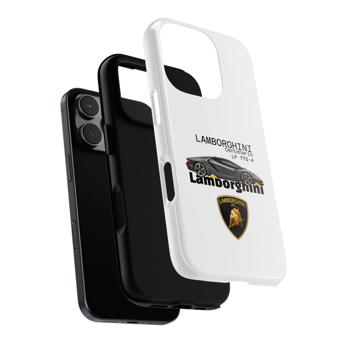 Black Lamborghini Centenario LP 770-4 PHONE CASE
