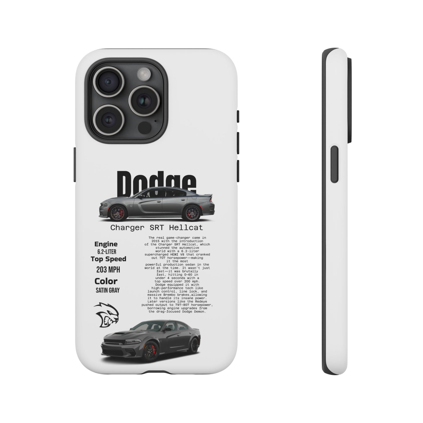 Dodge Charger SRT Hellcat Phone Case