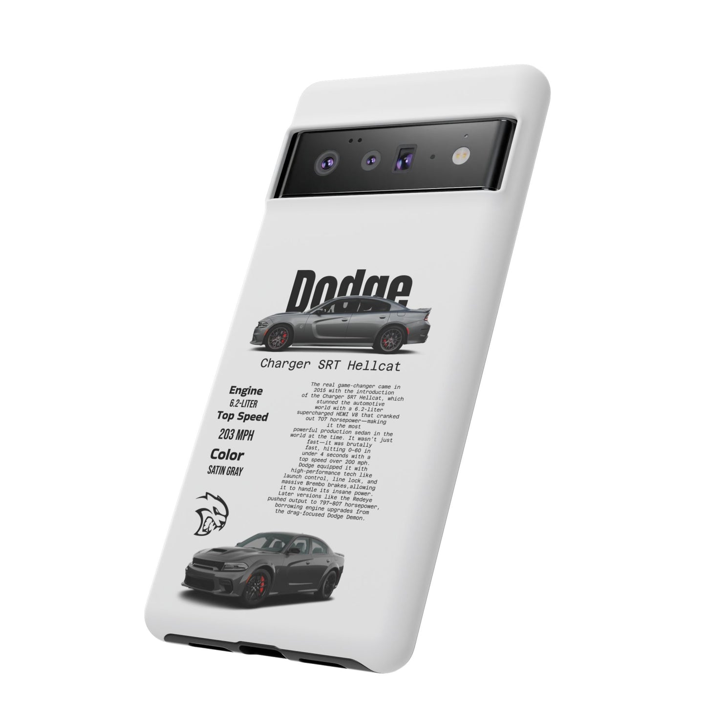 Dodge Charger SRT Hellcat Phone Case